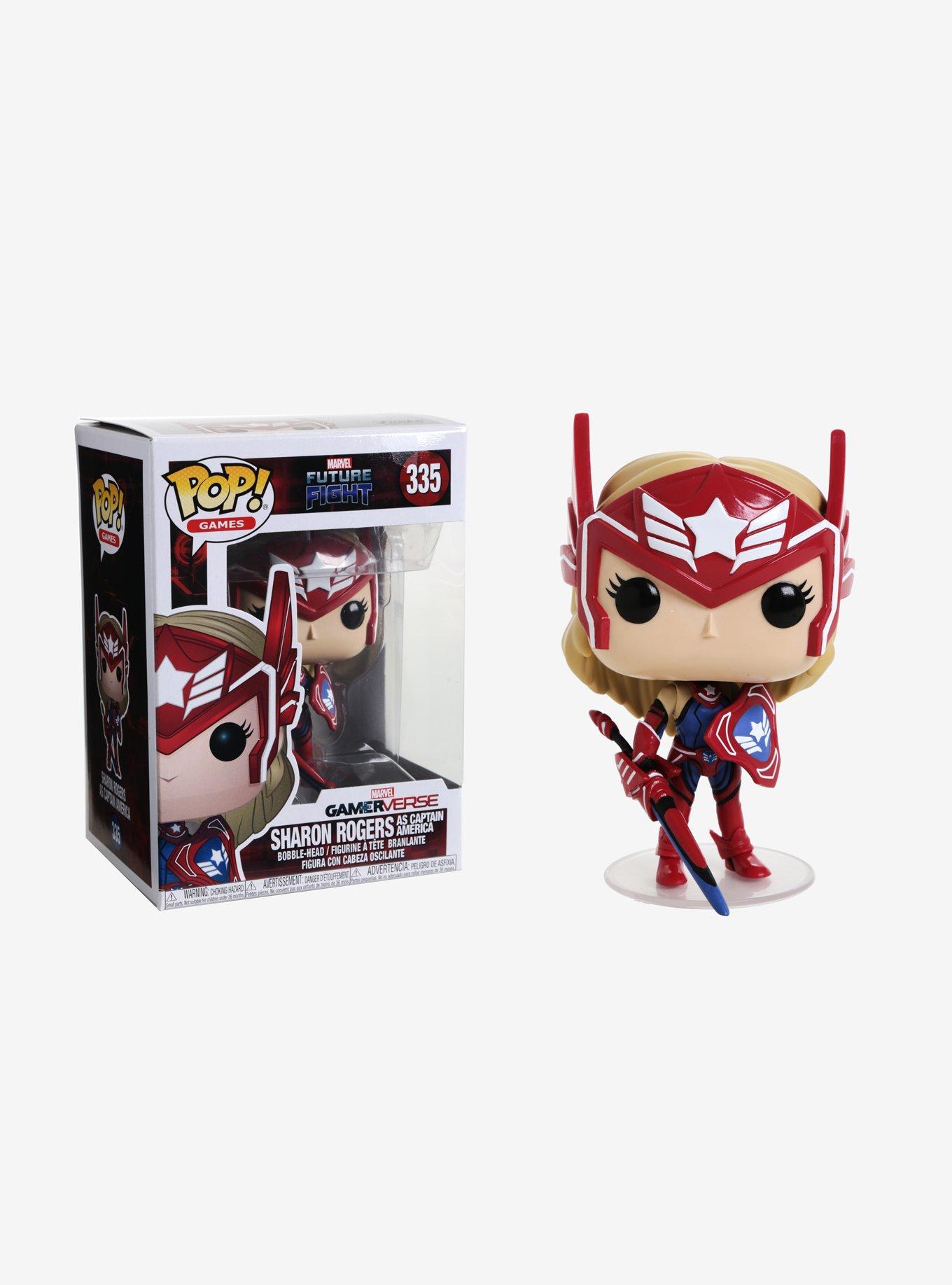 Funko Pop! Marvel Future Fight Sharon Rogers As Captain America Vinyl Figure, , hi-res