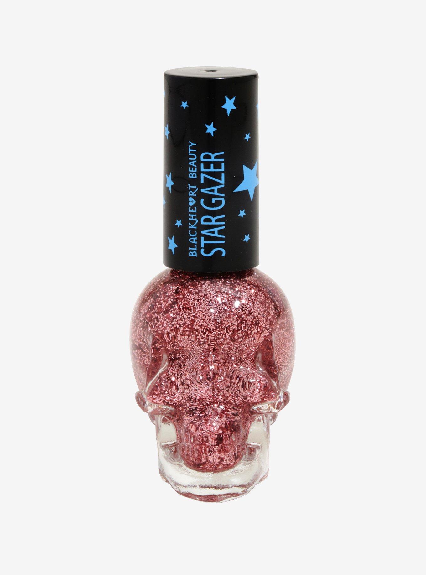 Blackheart Beauty Stargazer Rose Gold Nail Polish, , hi-res