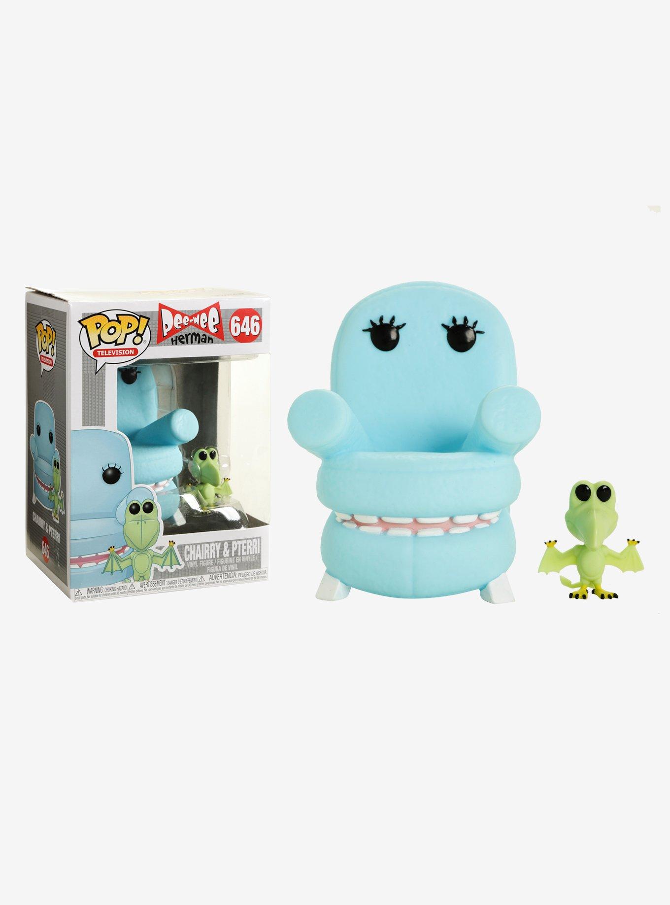 Funko Pop! Pee-Wee Herman Chairry & Pterri Vinyl Figures, , hi-res