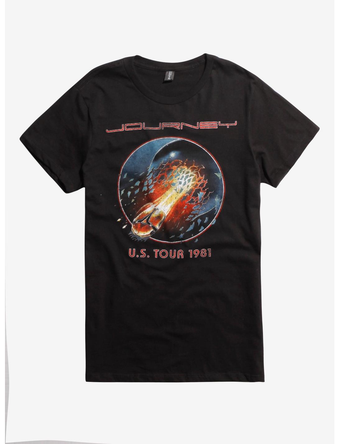 Journey U.S. Tour 1981 T-Shirt, BLACK, hi-res