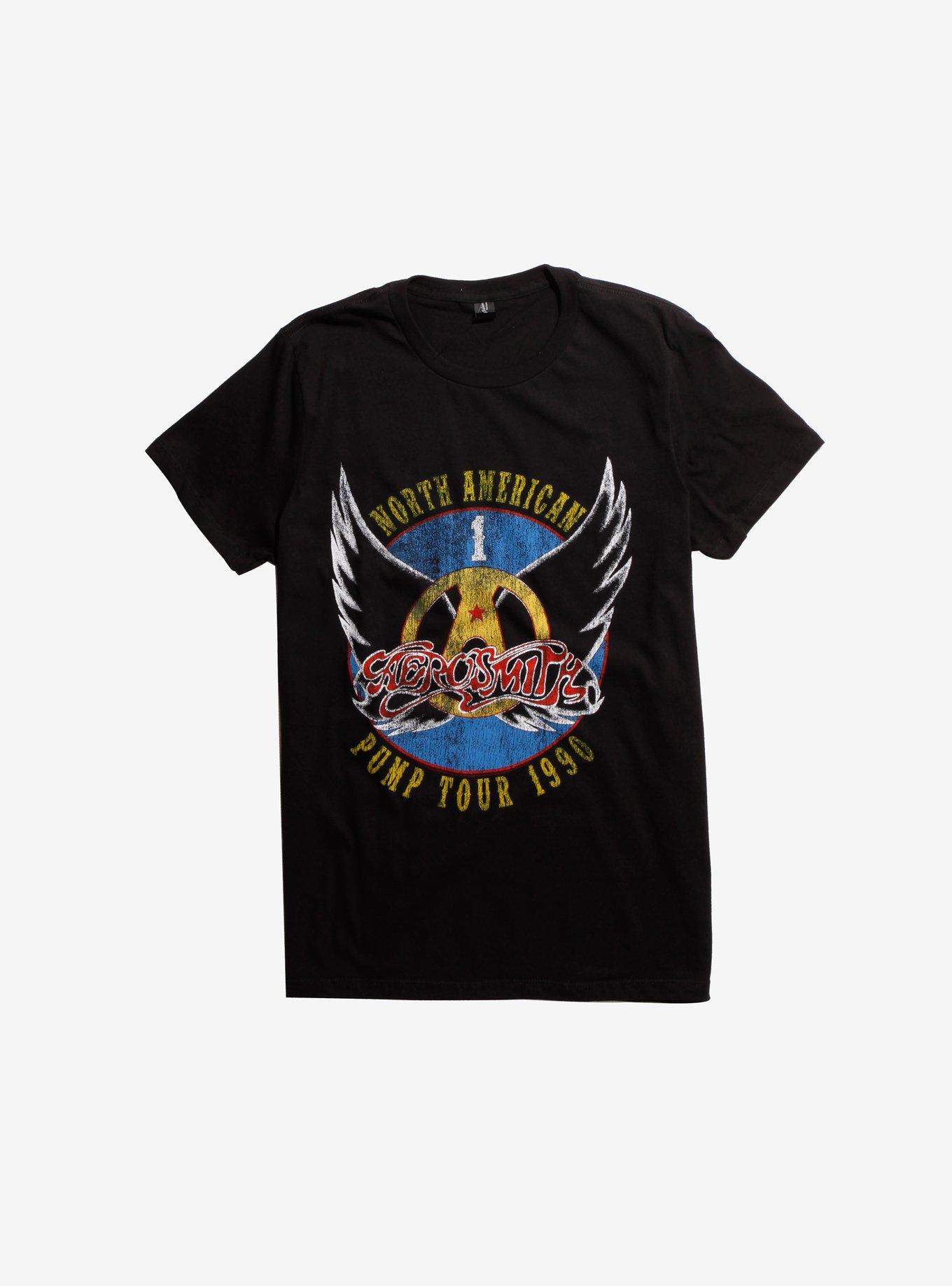 Aerosmith Pump Tour T-Shirt, BLACK, hi-res