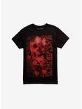 Black Veil Brides Skull & Roses T-Shirt, BLACK, hi-res