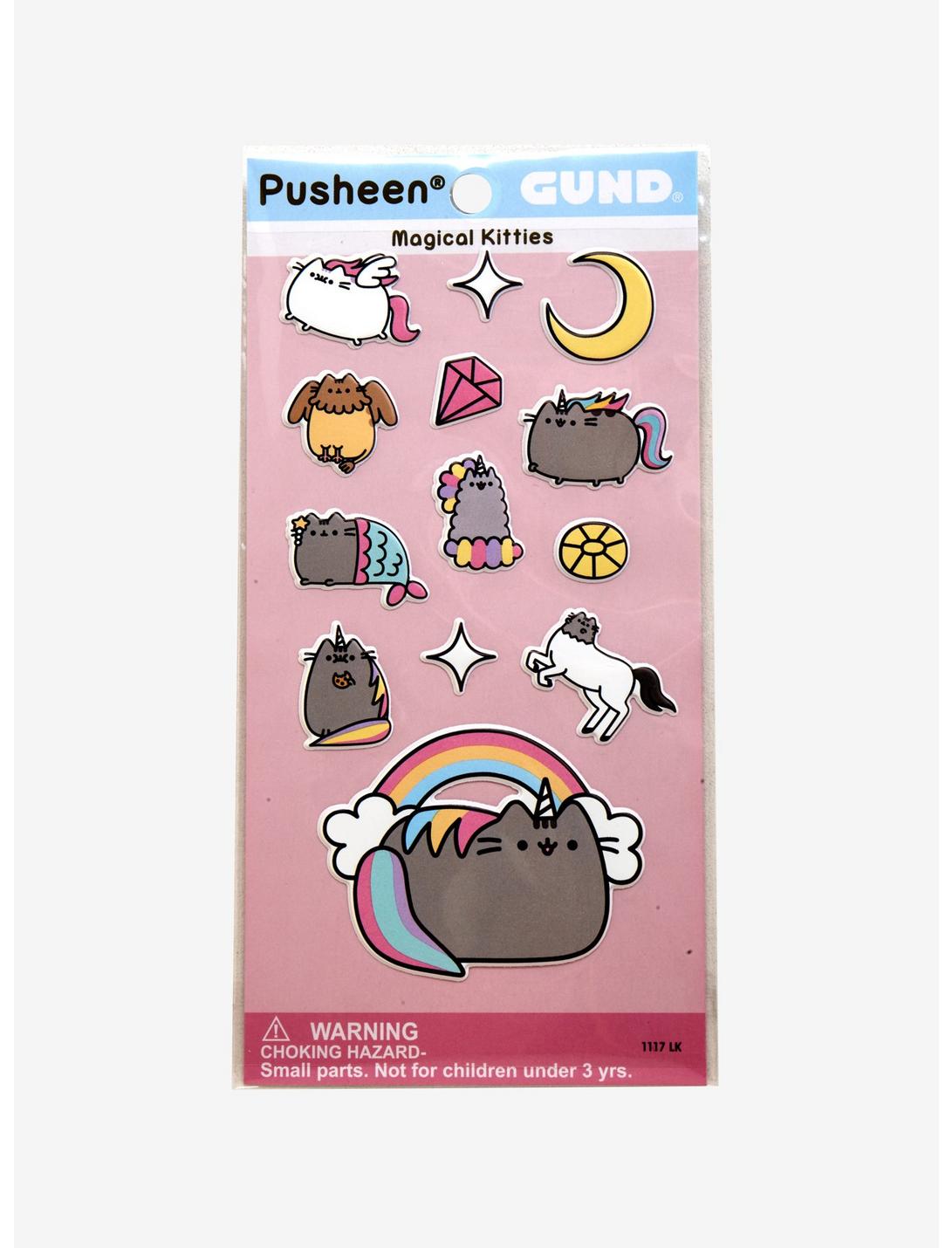 Pusheen Magical Kitties Puffy Sticker Pack, , hi-res