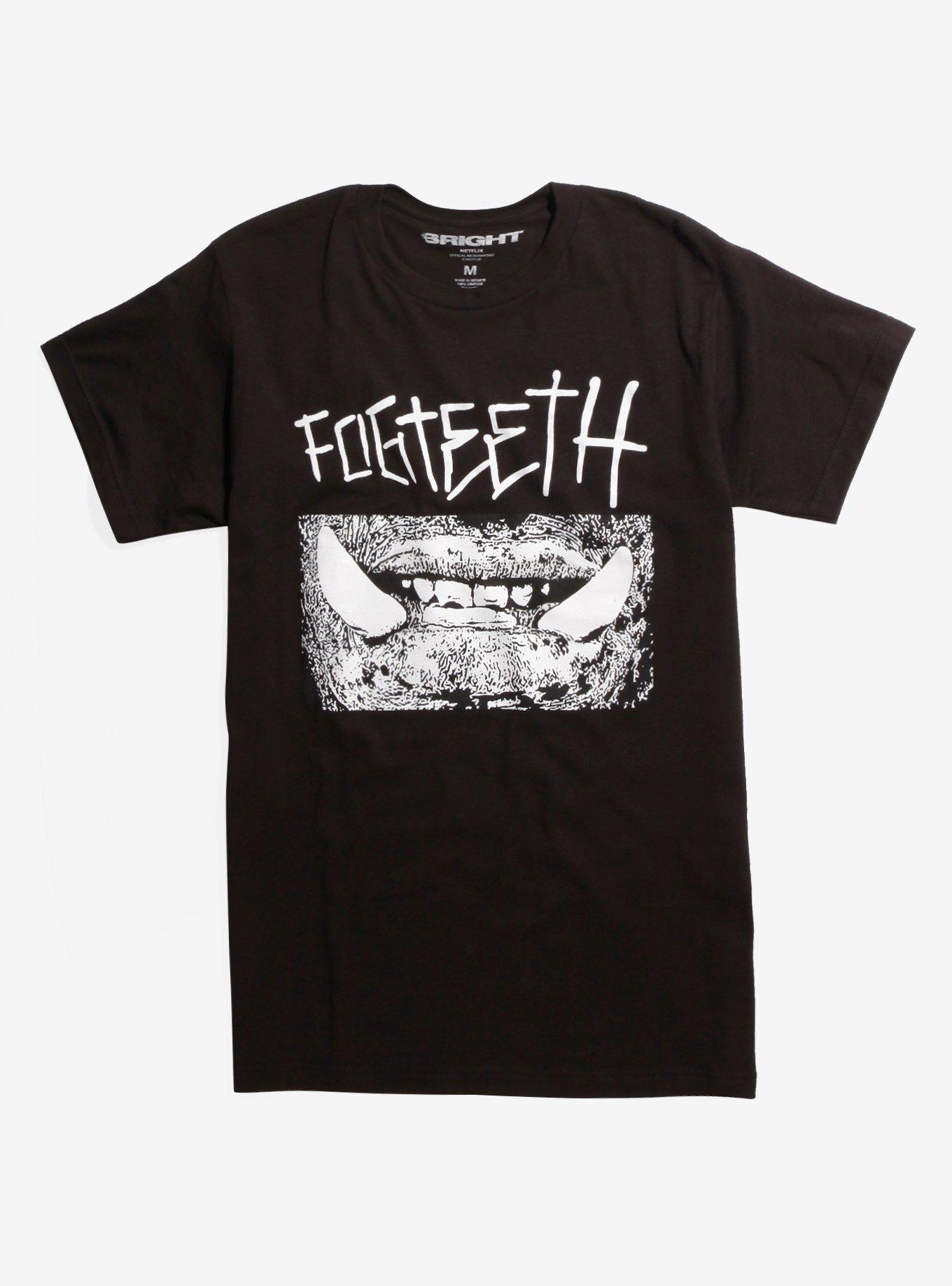 Bright Fogteeth T-Shirt, GREY, hi-res
