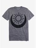 Bright Shield Of Light Symbol T-Shirt, GREY, hi-res