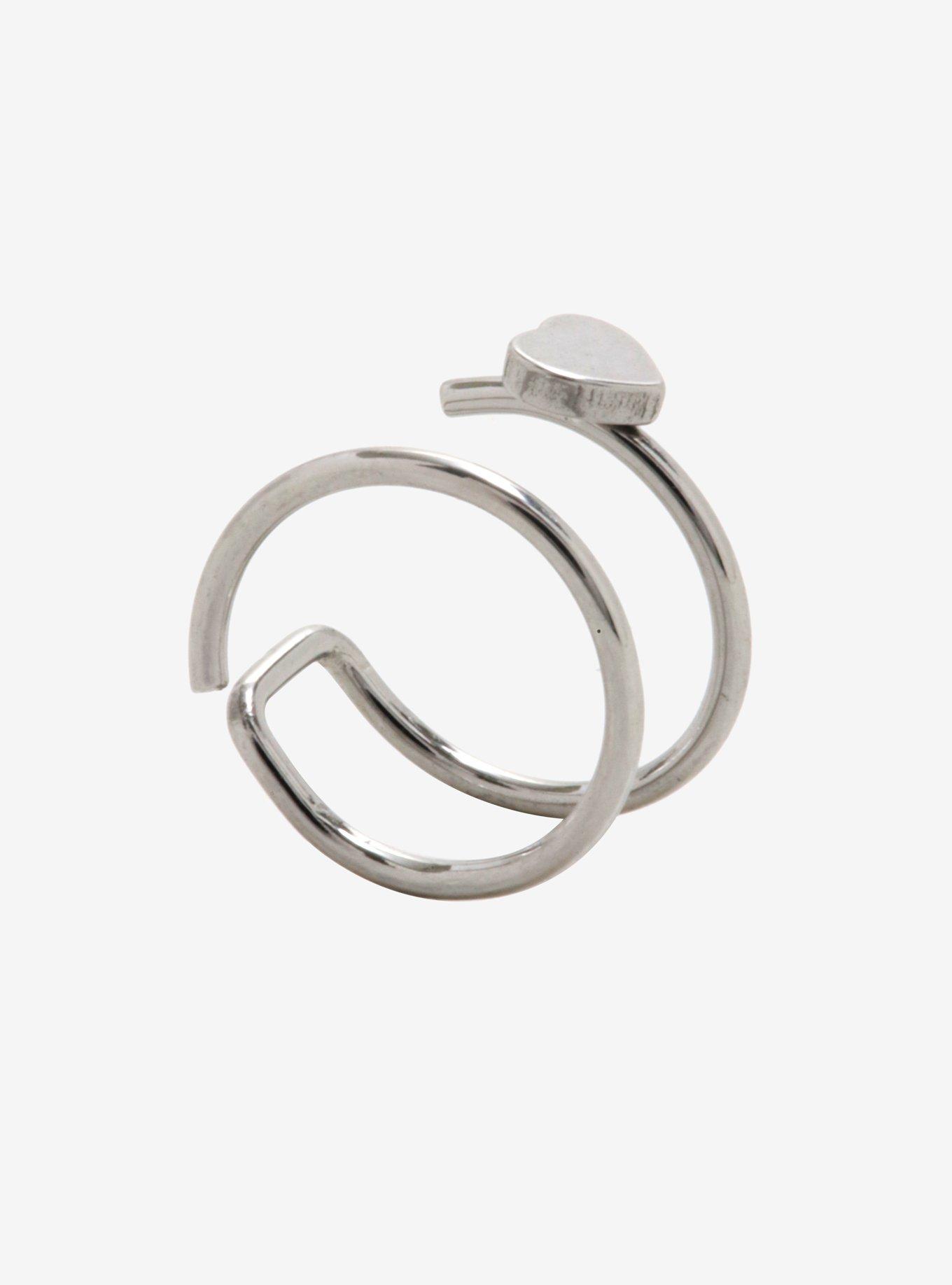 Double on sale nose hoop