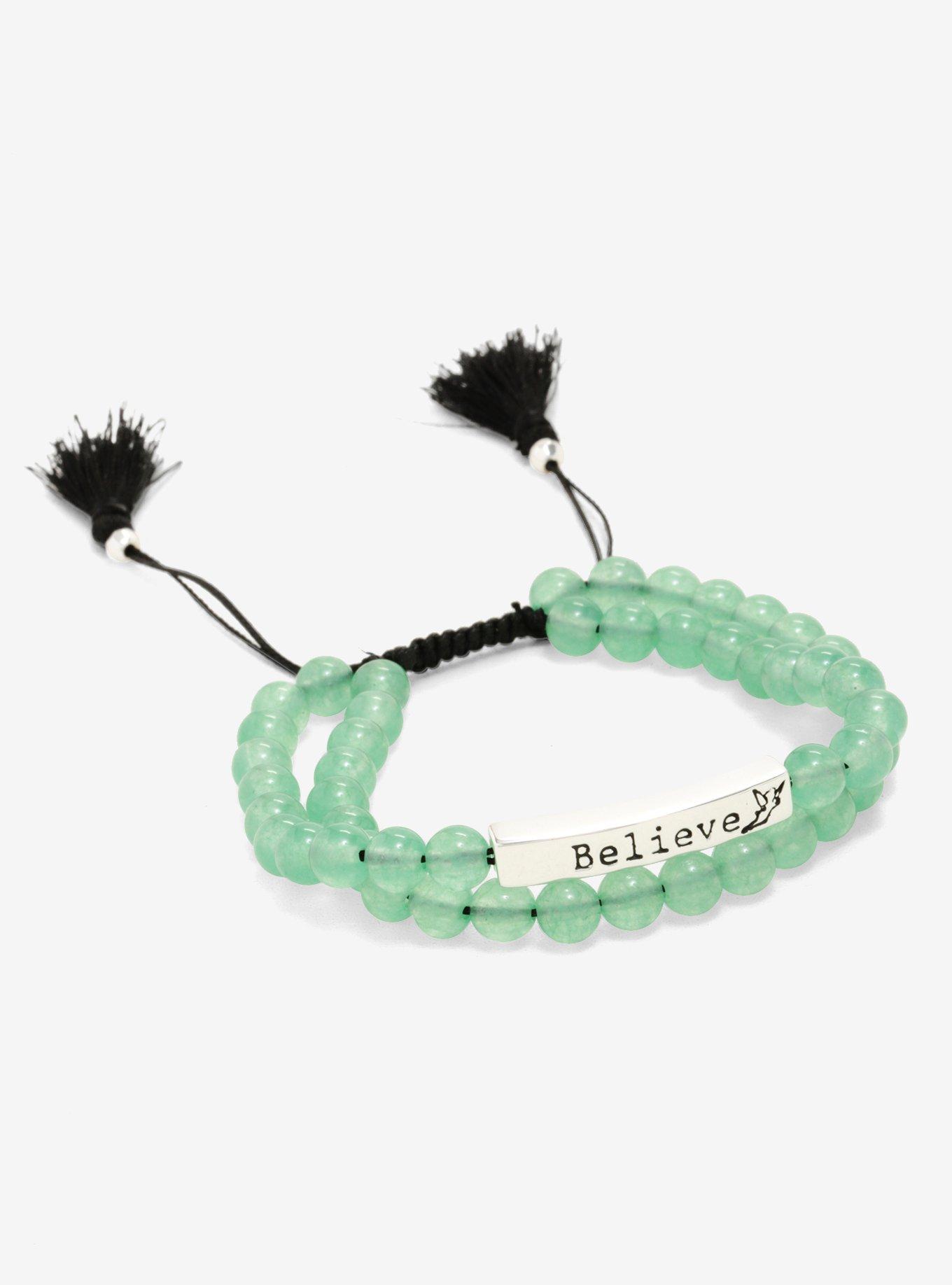 Disney Tinker Bell Bar Wrap Bracelet - BoxLunch Exclusive, , hi-res