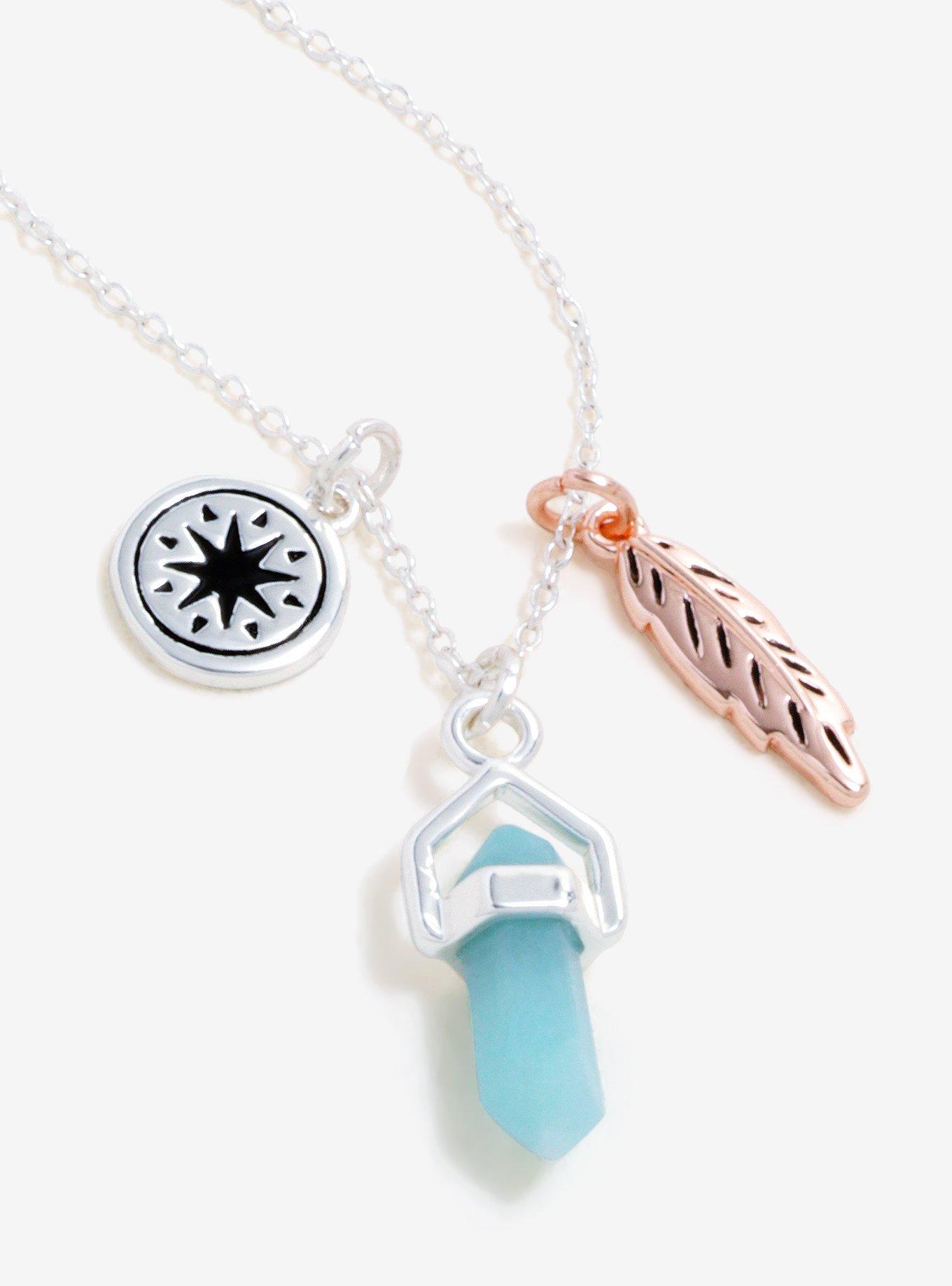 Disney Pocahontas Stone Charm Necklace - BoxLunch Exclusive, , hi-res
