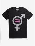 World's Cutest Tag Team Equality T-Shirt, BLACK, hi-res