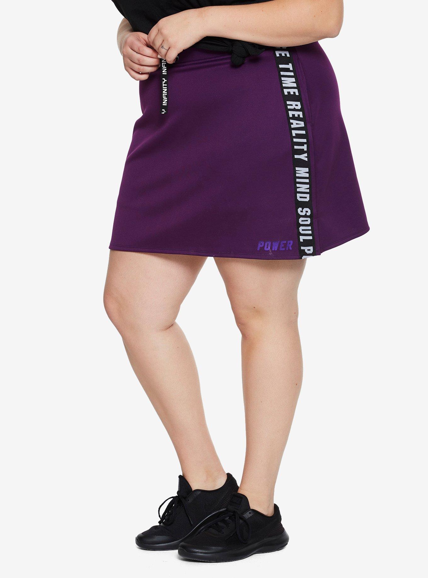 Marvel Avengers: Infinity War Power Stone Active Skort Plus Size, MULTI, hi-res