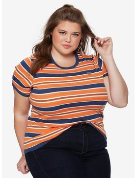 Star Wars Solo Striped Girls Ringer T-Shirt Plus Size, , hi-res