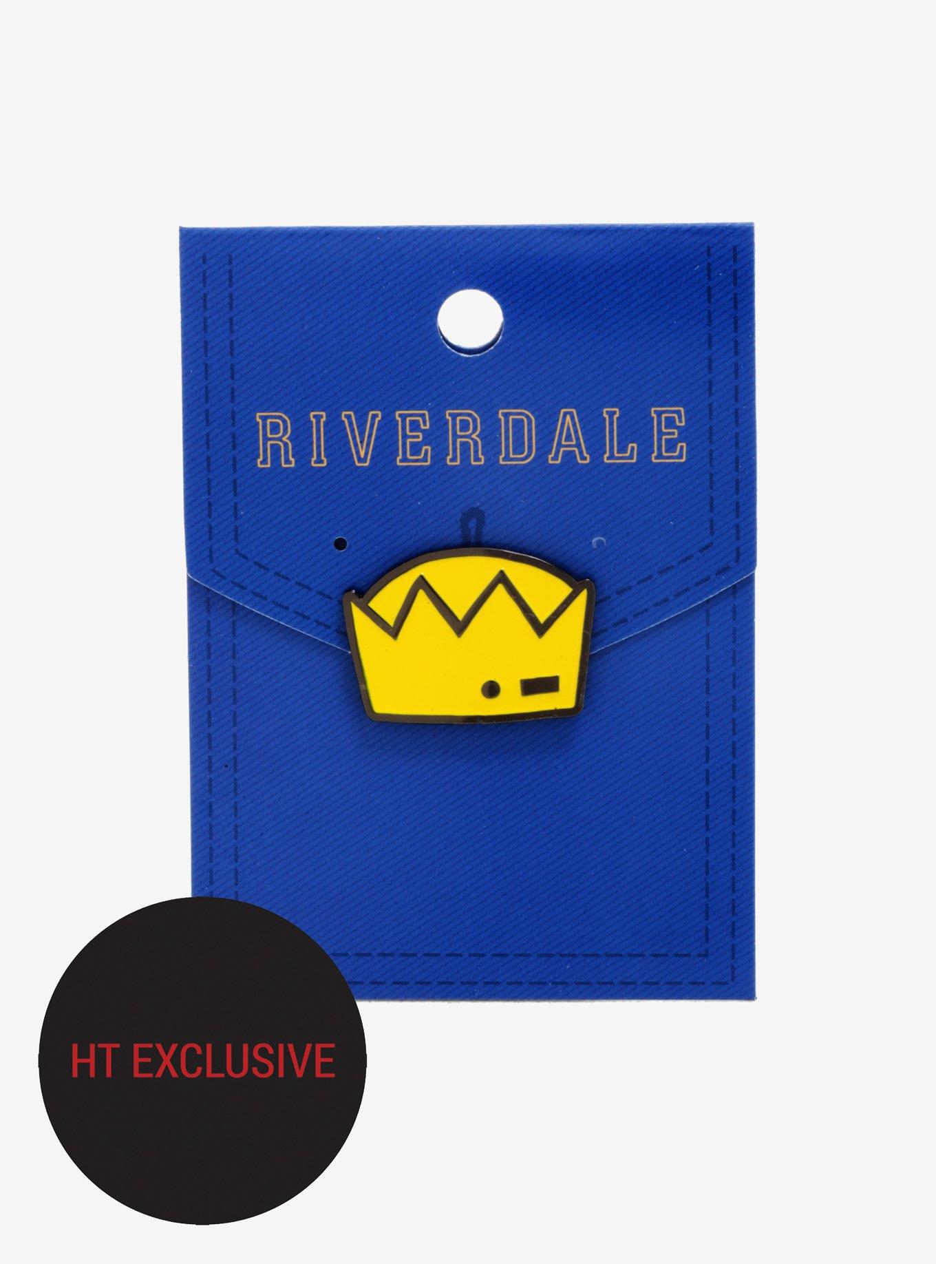 Riverdale Crown Enamel Pin Hot Topic Exclusive, , hi-res