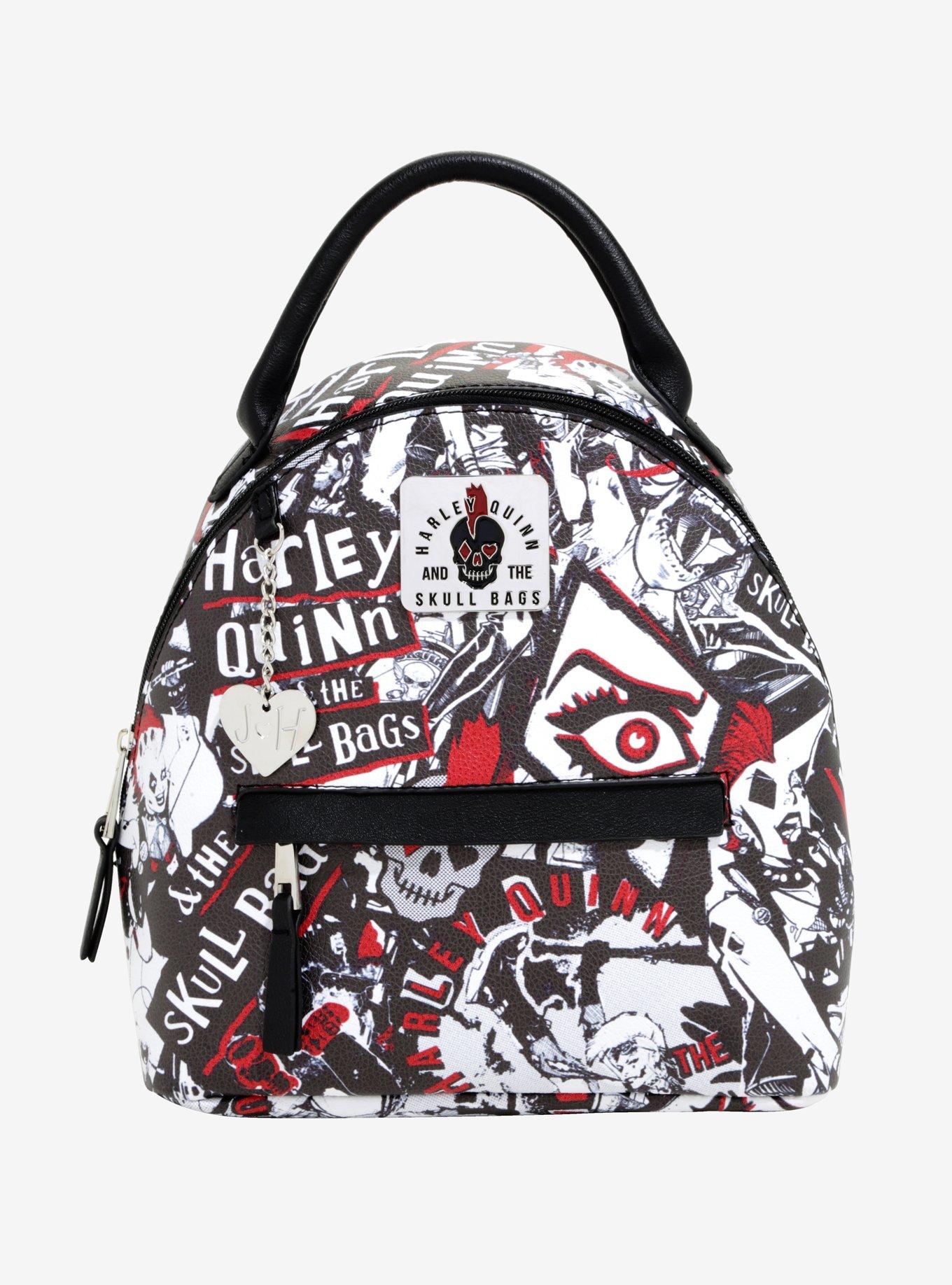 Harley quinn hot sale backpack purse