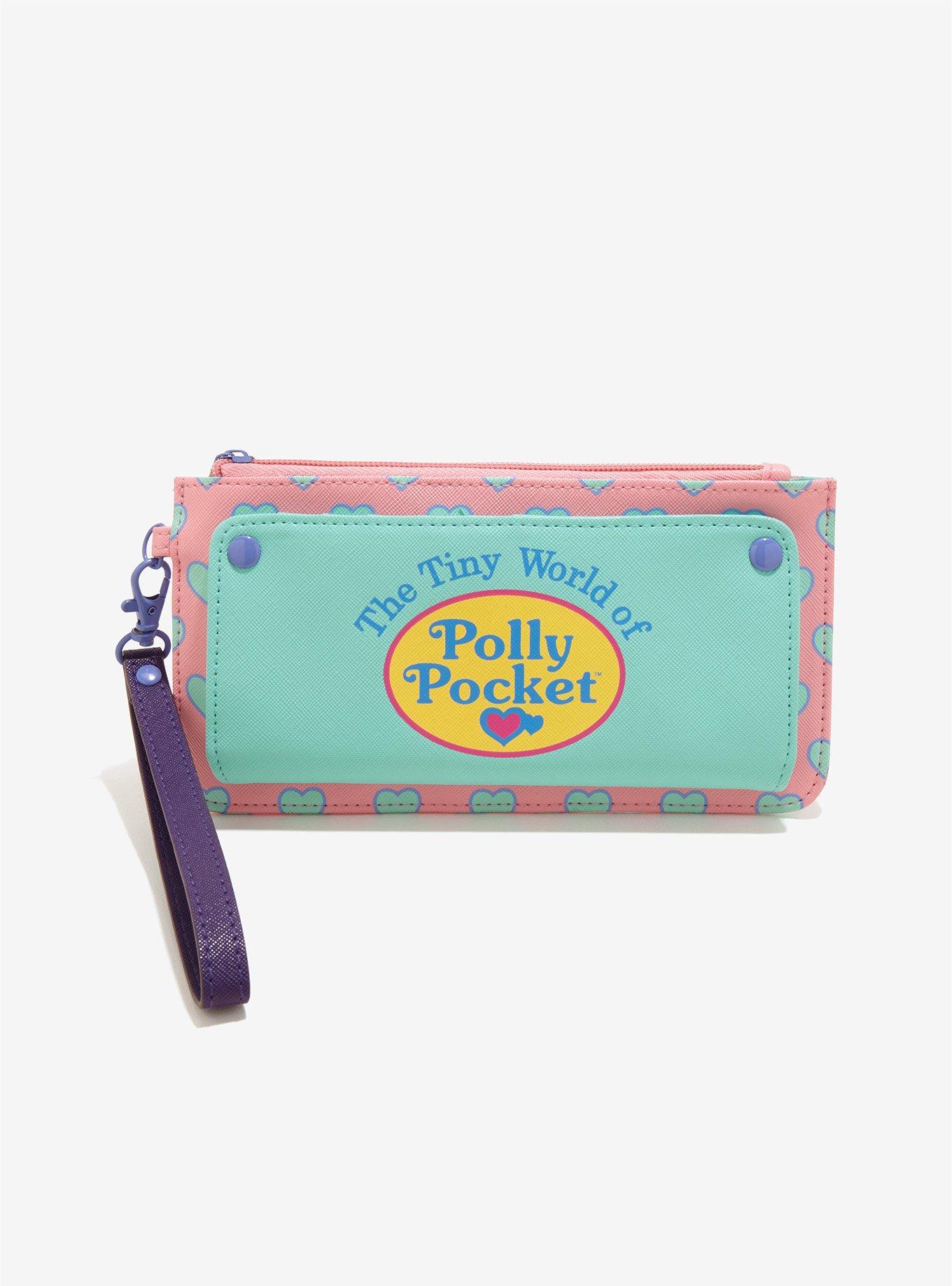 Polly Pocket Heart Wristlet Wallet