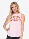 Marvel Comics Rainbow Womens Tank Top - BoxLunch Exclusive, WHITE, hi-res