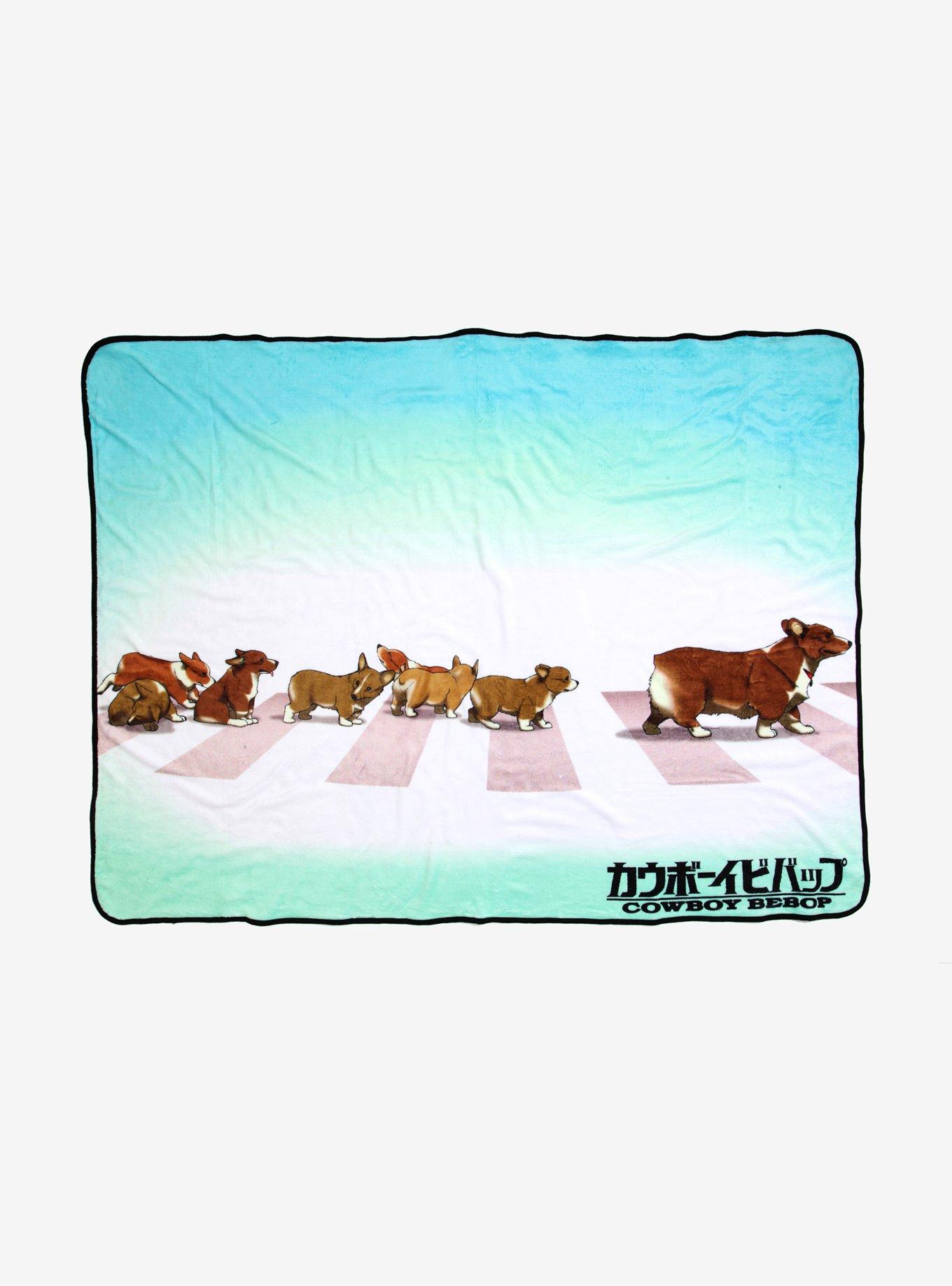 Cowboy Bebop Ein Fleece Throw Blanket - BoxLunch Exclusive, , hi-res