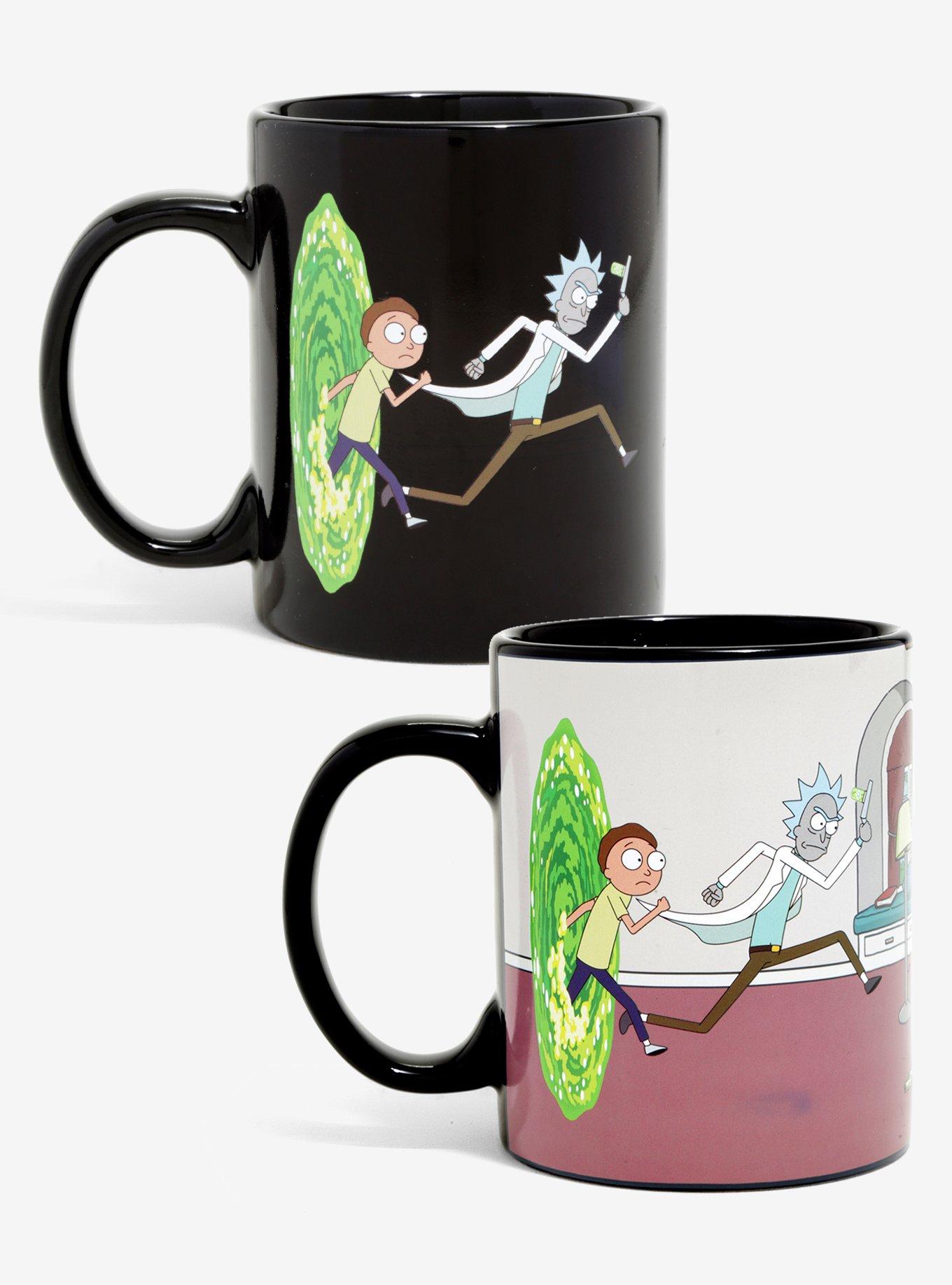 Rick And Morty Heat Changing Mug, , hi-res
