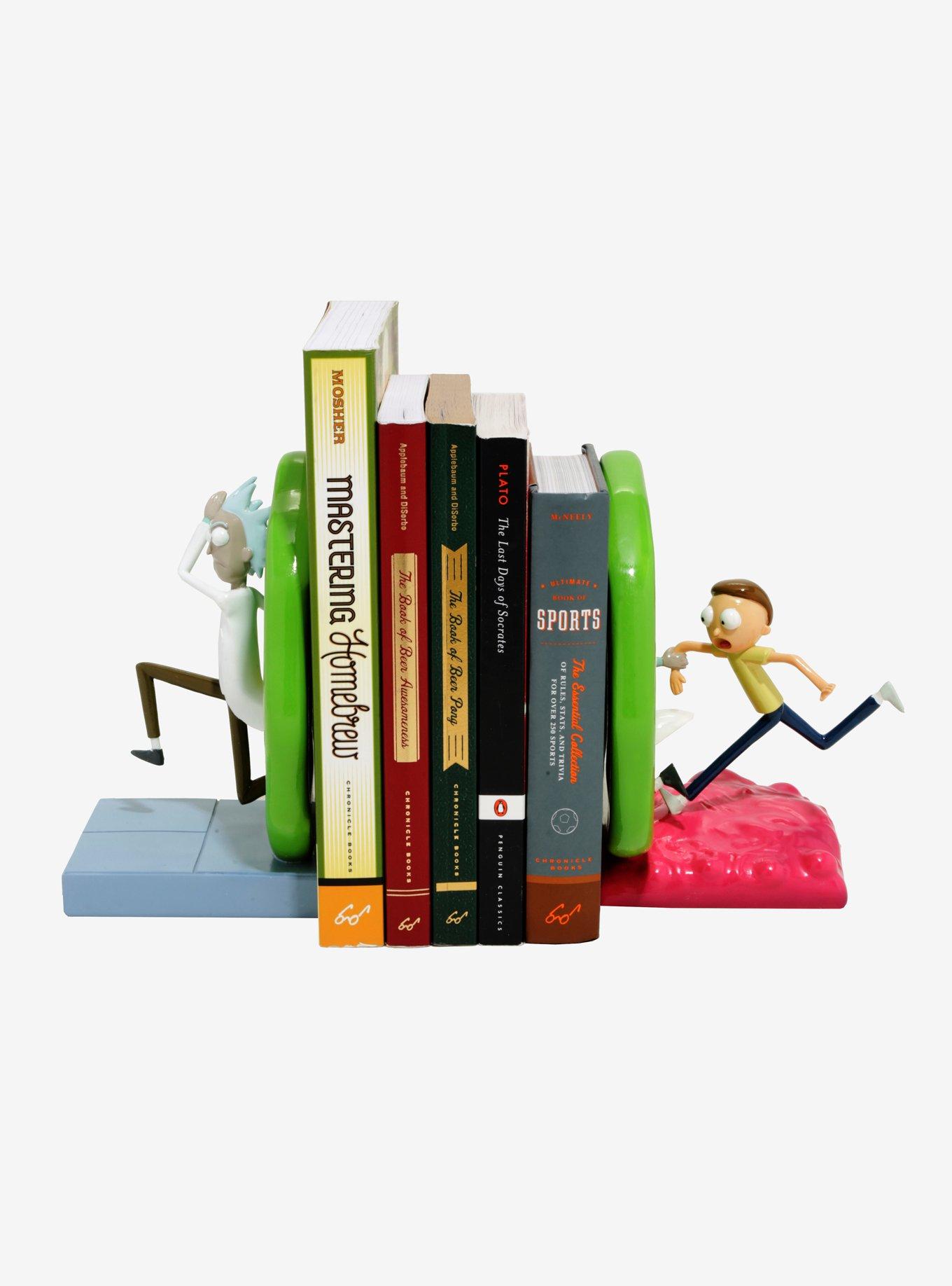 Rick And Morty Portal Bookends