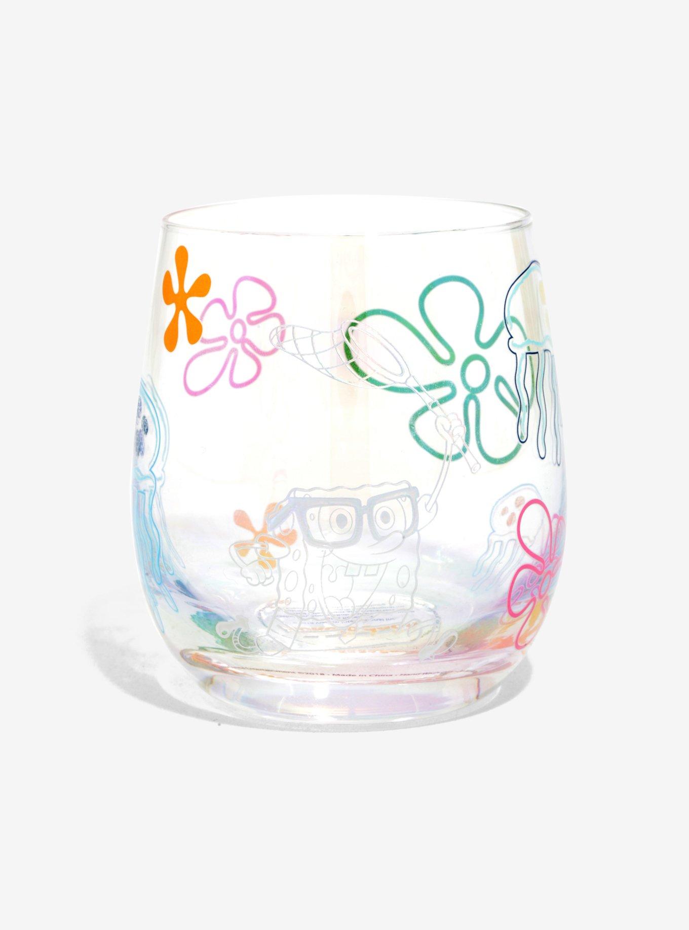 SpongeBob SquarePants Glass Tumbler - BoxLunch Exclusive, , hi-res