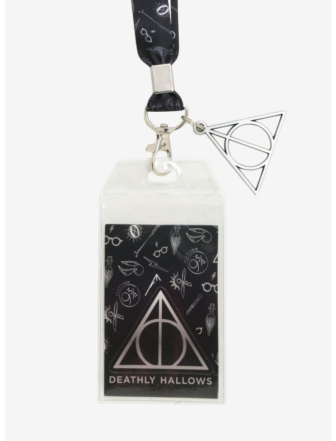 Harry Potter Deathly Hallows Icons Lanyard, , hi-res