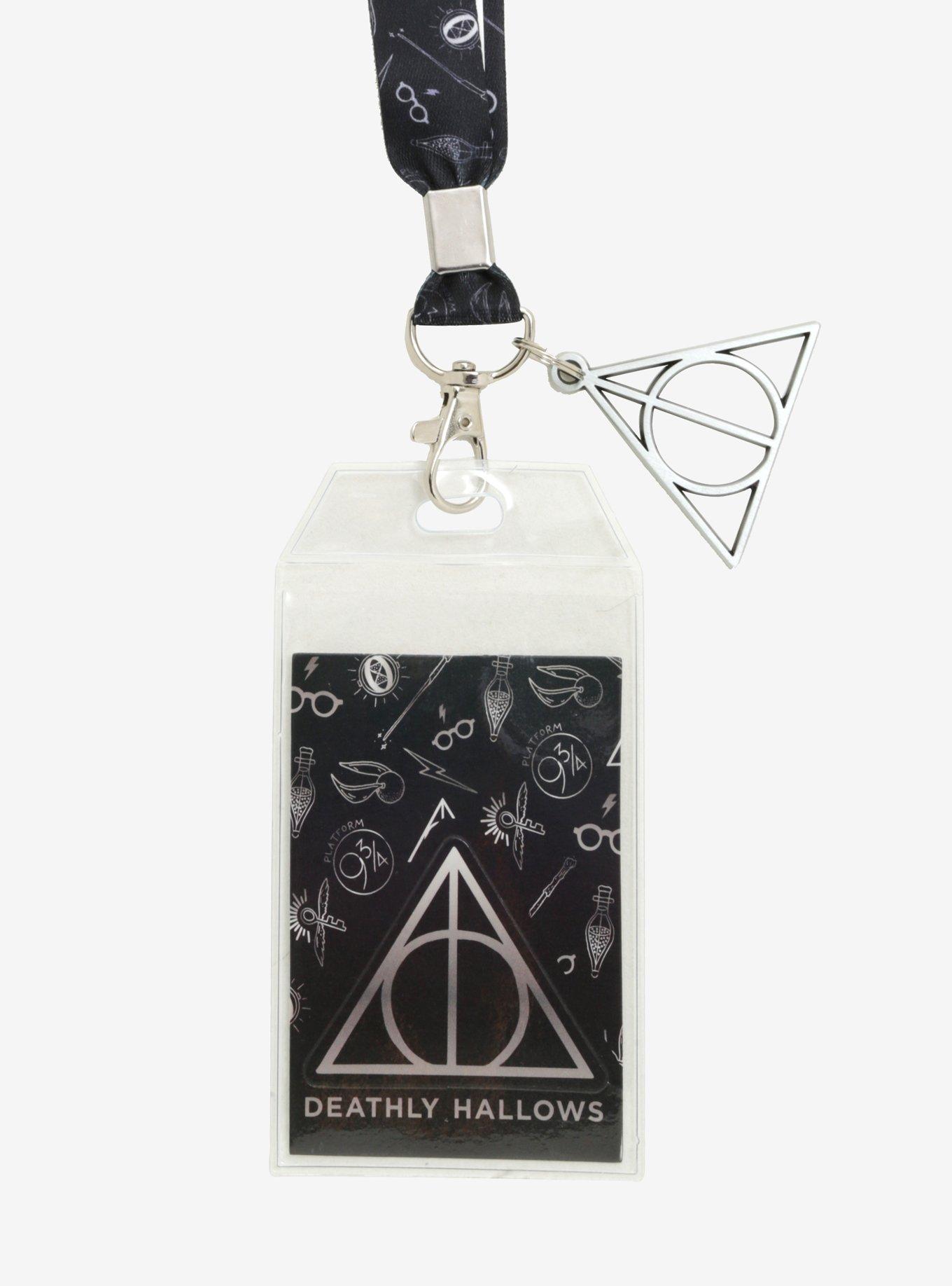 Harry Potter Deathly Hallows Icons Lanyard, , hi-res