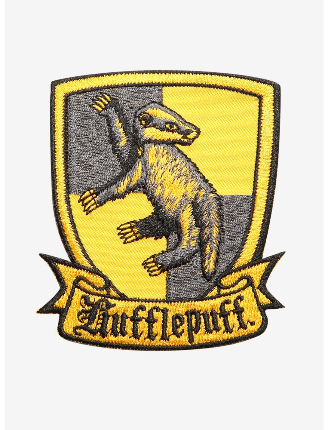 Harry Potter Hufflepuff Crest Patch, , hi-res
