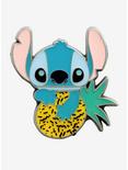 Loungefly Disney Lilo & Stitch Pineapple Stitch Enamel Pin, , hi-res