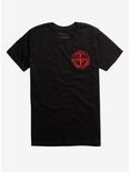 Knightfall Crossed Swords Seal T-Shirt, CHARCOAL, hi-res