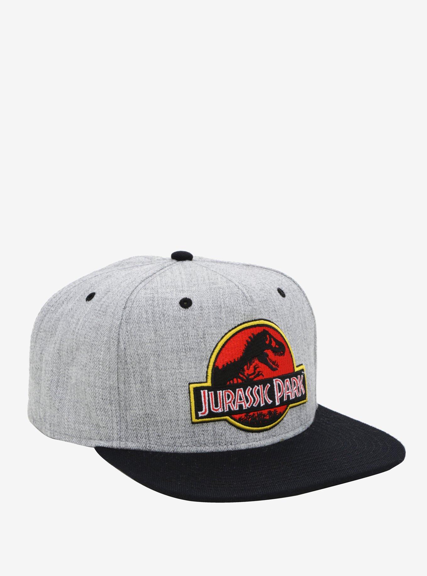 Jurassic Park Logo Snapback Hat, , hi-res