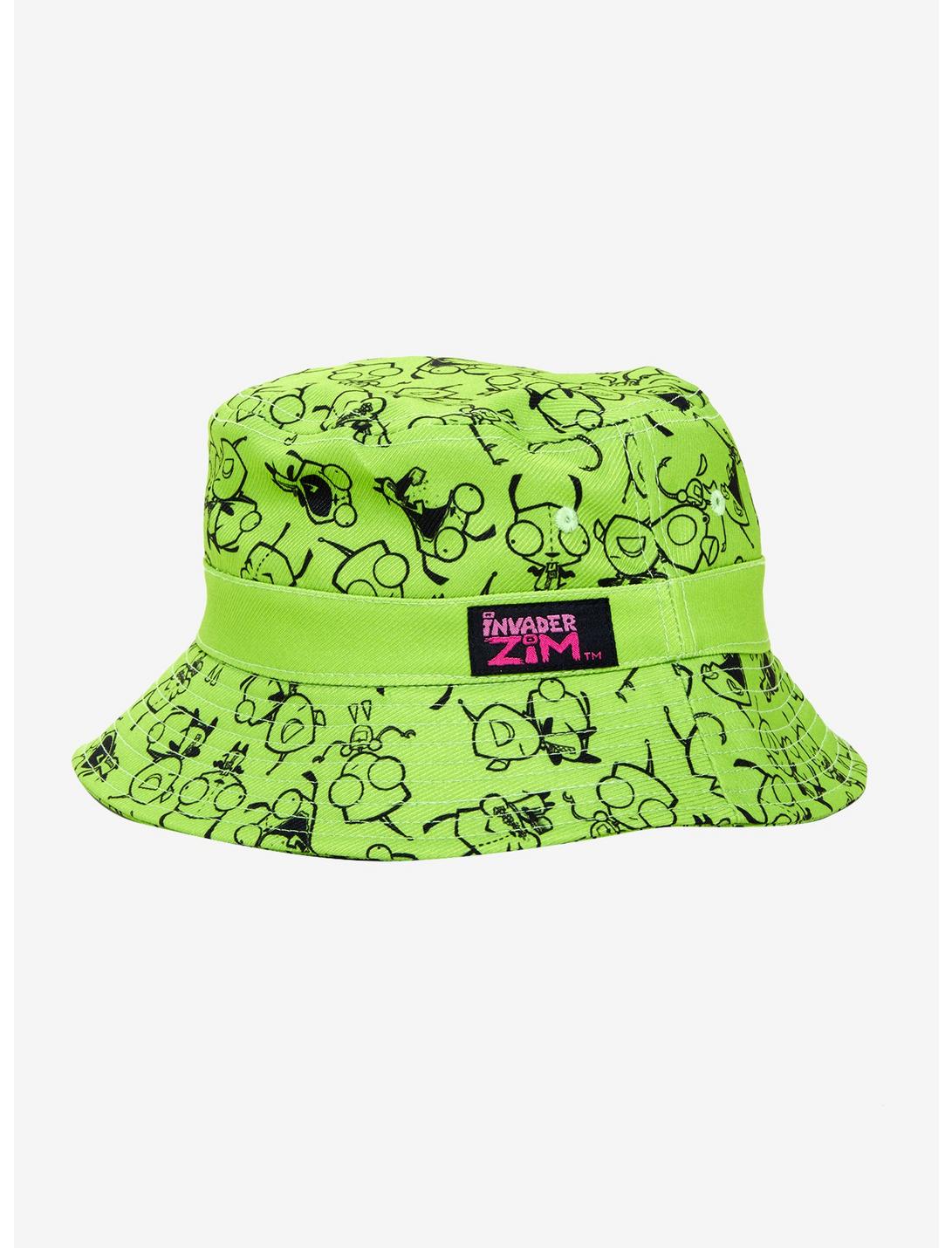 Invader Zim Green Gir Bucket Hat, , hi-res