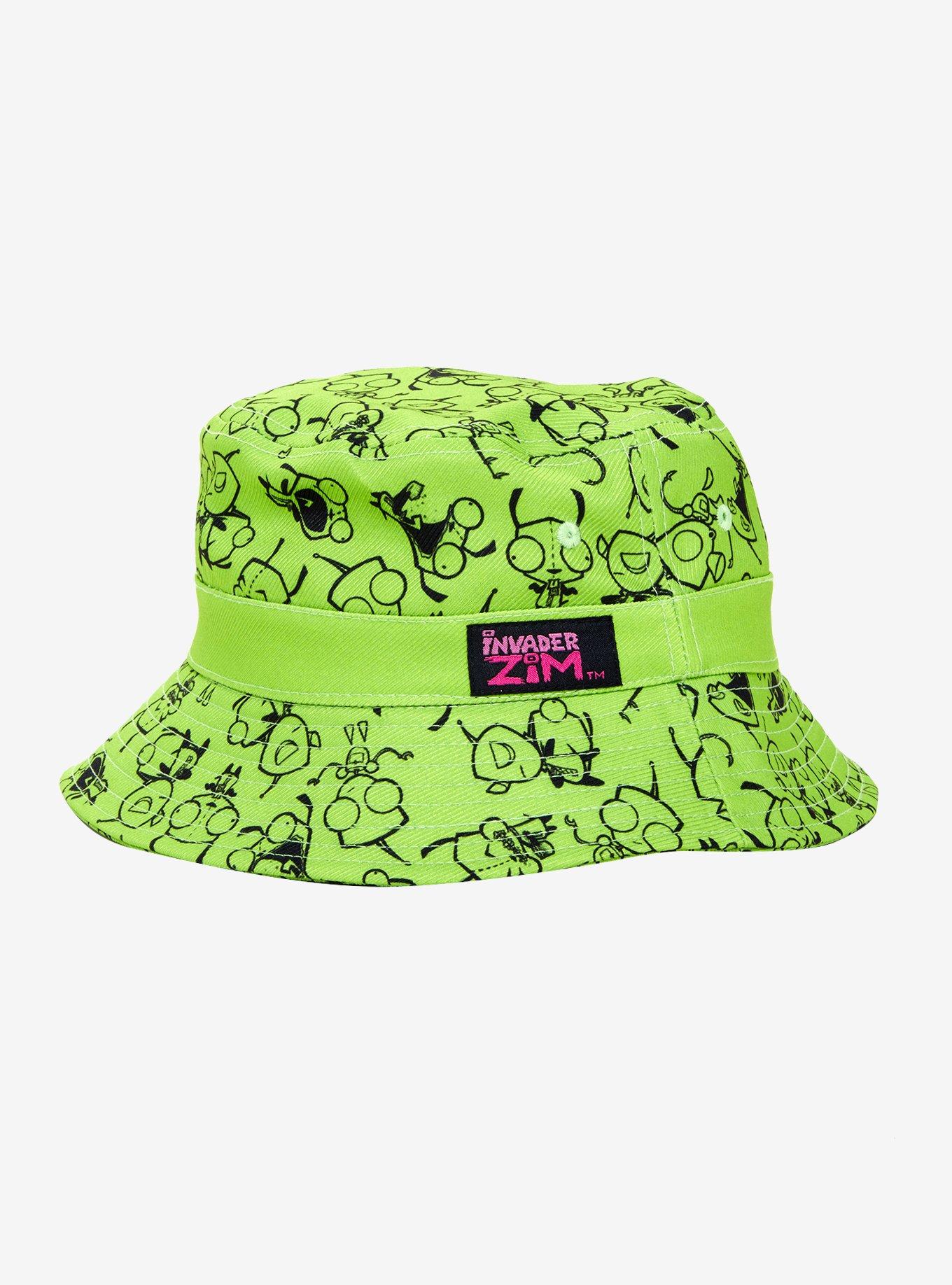 Invader Zim Green Gir Bucket Hat, , hi-res