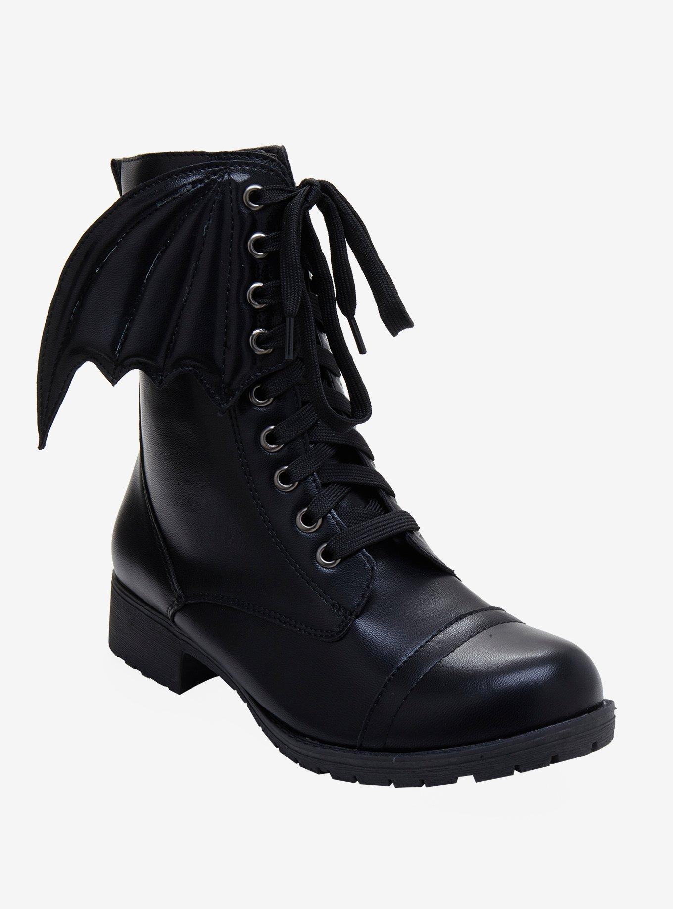 Bat Wing Platform Boots – Deadly Girl