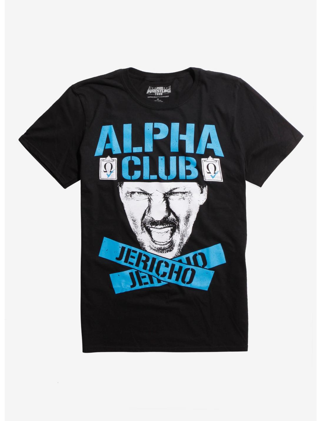Chris Jericho Alpha Club T-Shirt, BLACK, hi-res