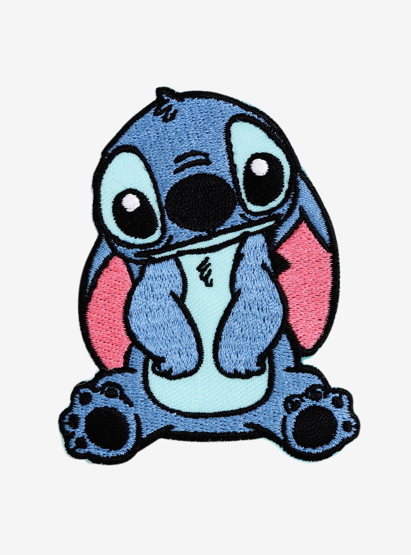 Loungefly Disney Lilo & Stitch Stitch Iron-On Patch, , hi-res