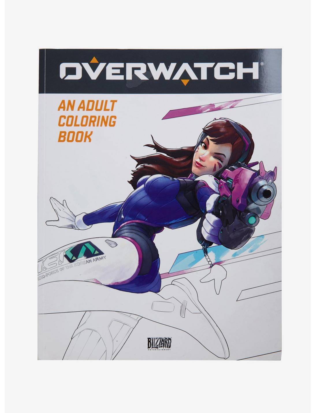 Overwatch: An Adult Coloring Book, , hi-res