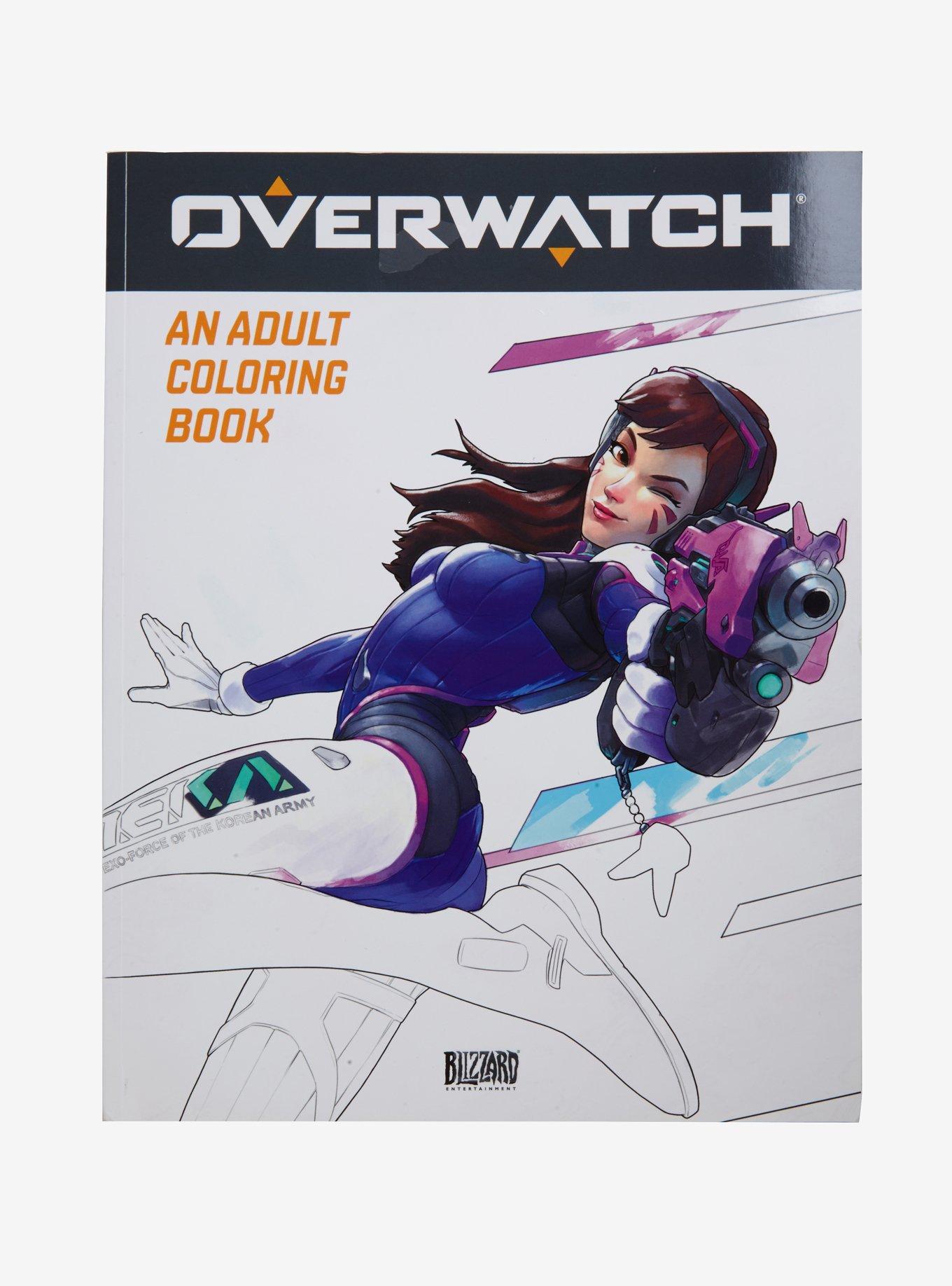 Overwatch: An Adult Coloring Book, , hi-res