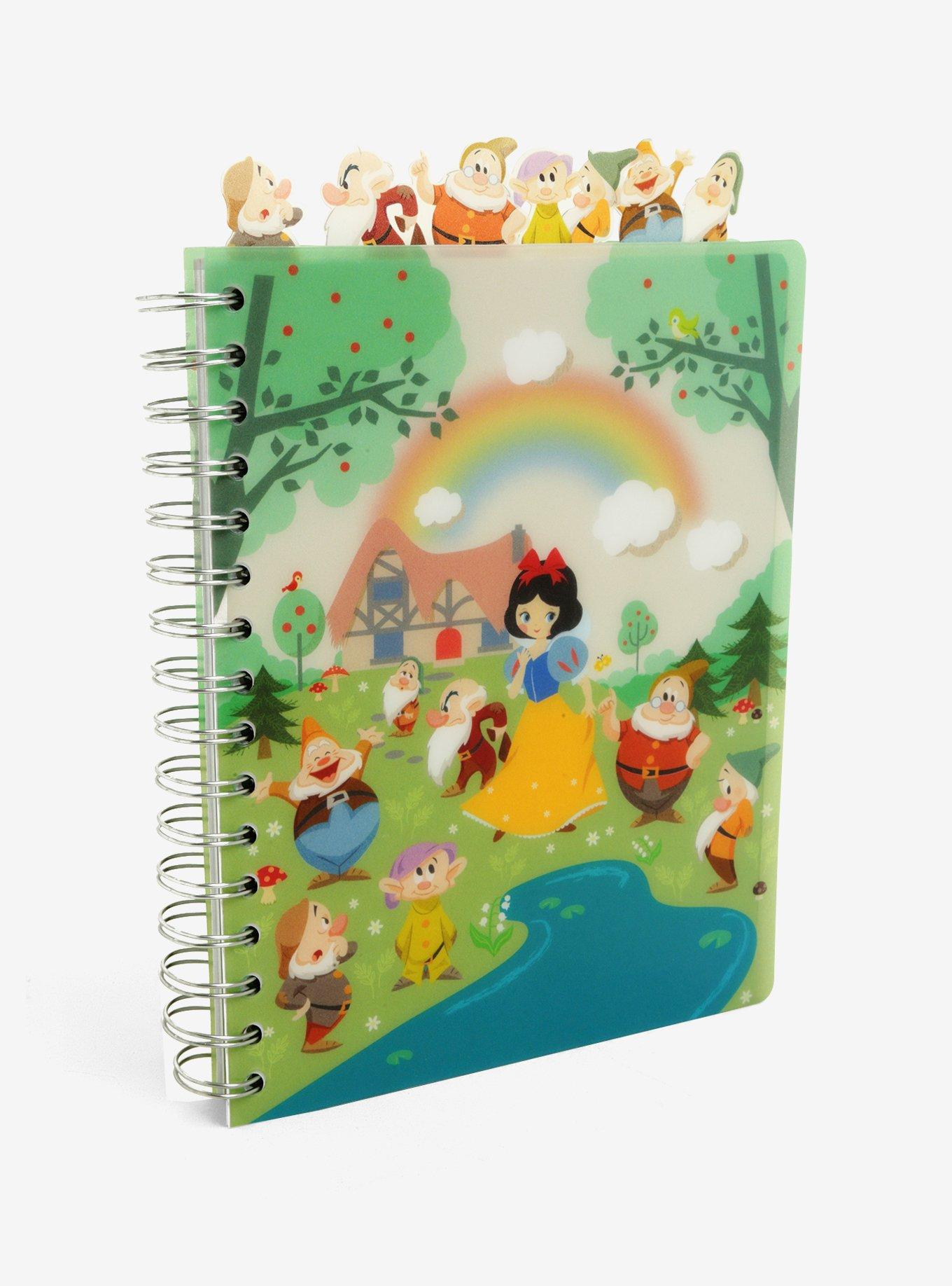 Disney Snow White And The Seven Dwarfs Tabbed Journal, , hi-res