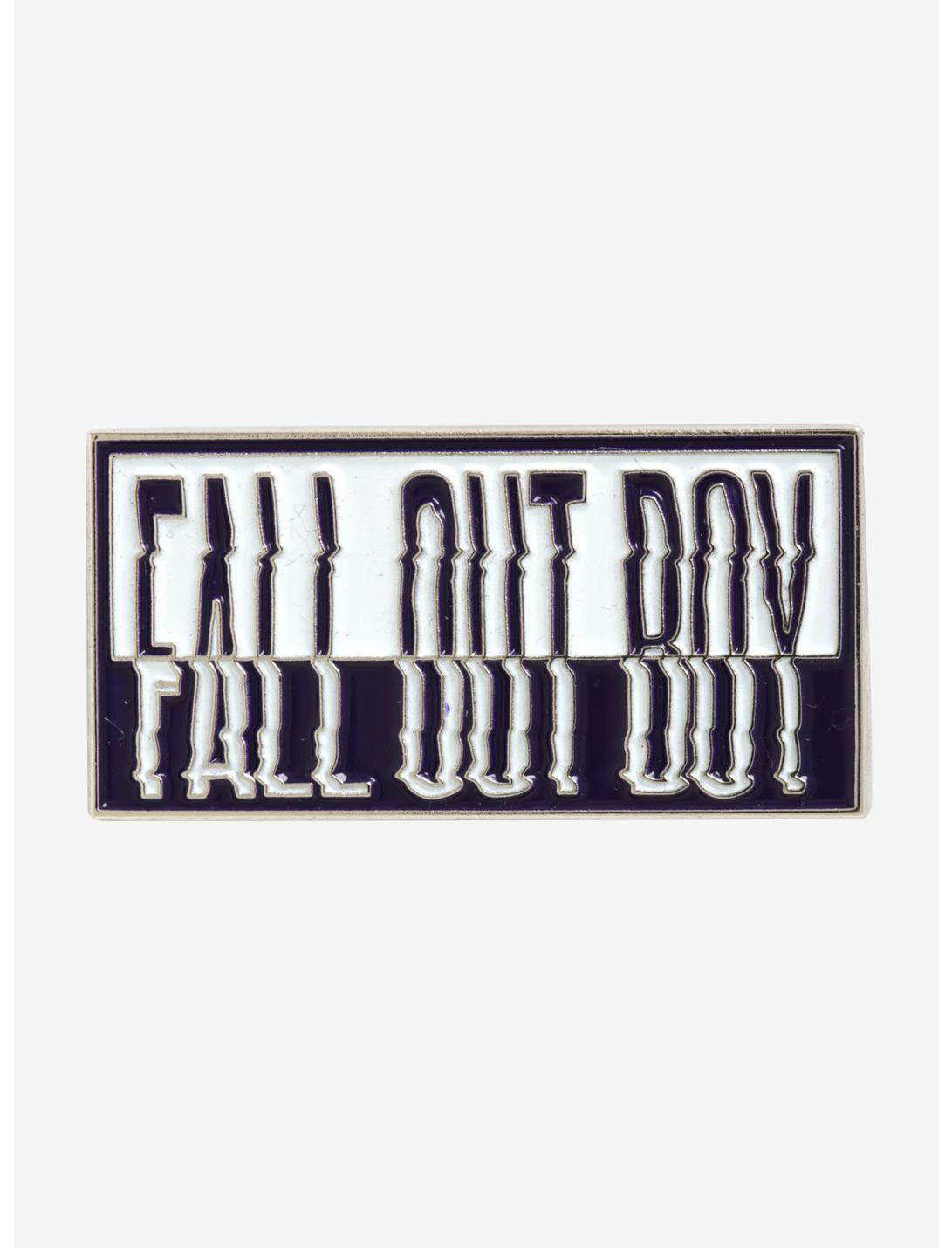 Fall Out Boy Logo Enamel Pin, , hi-res