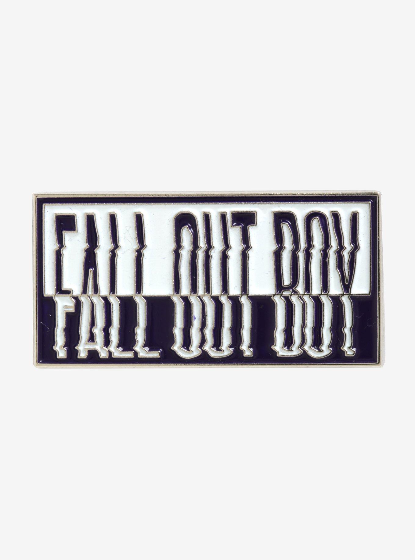 Fall Out Boy Logo Enamel Pin, , hi-res