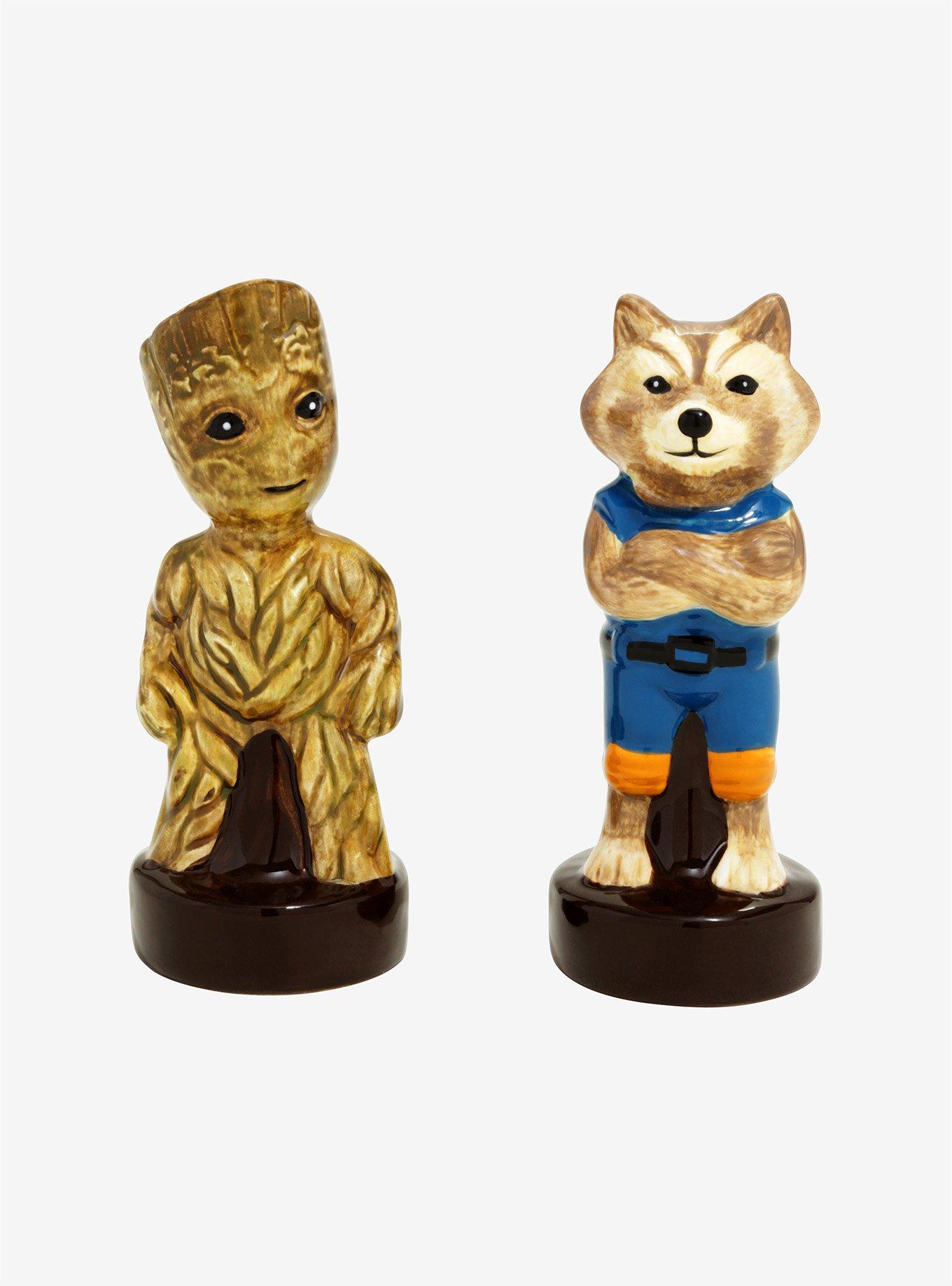 Marvel Guardians Of The Galaxy Vol. 2 Rocket & Groot Salt & Pepper Shaker Set, , hi-res