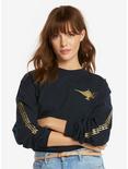 Disney Aladdin Agrabah Womens Long Sleeve Tee - BoxLunch Exclusive, BLUE, hi-res