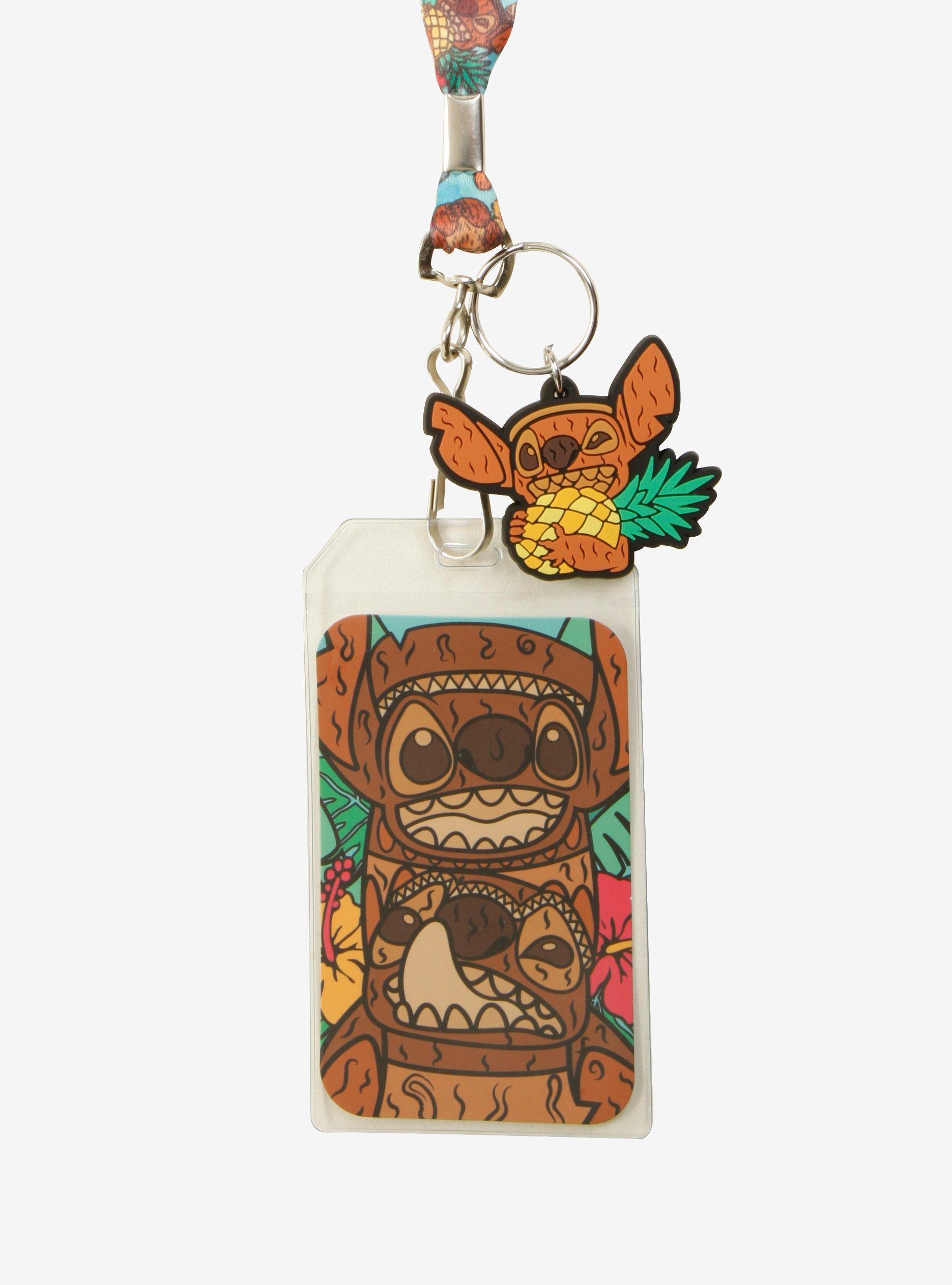 Disney Lilo & Stitch Tiki Lanyard, , hi-res