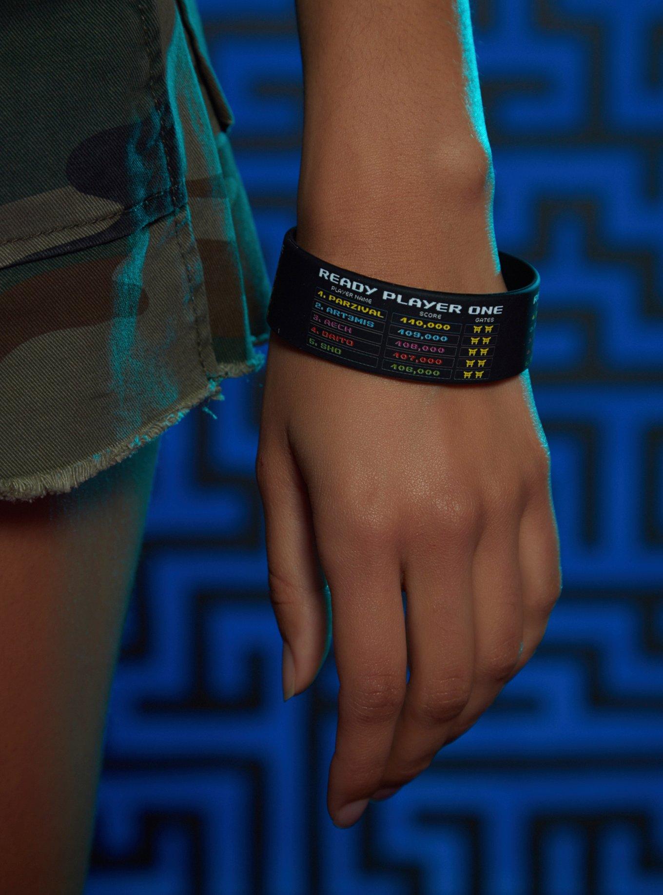 Ready Player One Scoreboard Rubber Bracelet, , hi-res