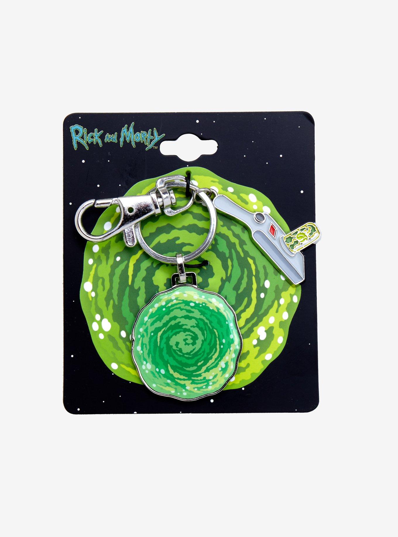 Rick And Morty Portal Gun Key Chain, , hi-res