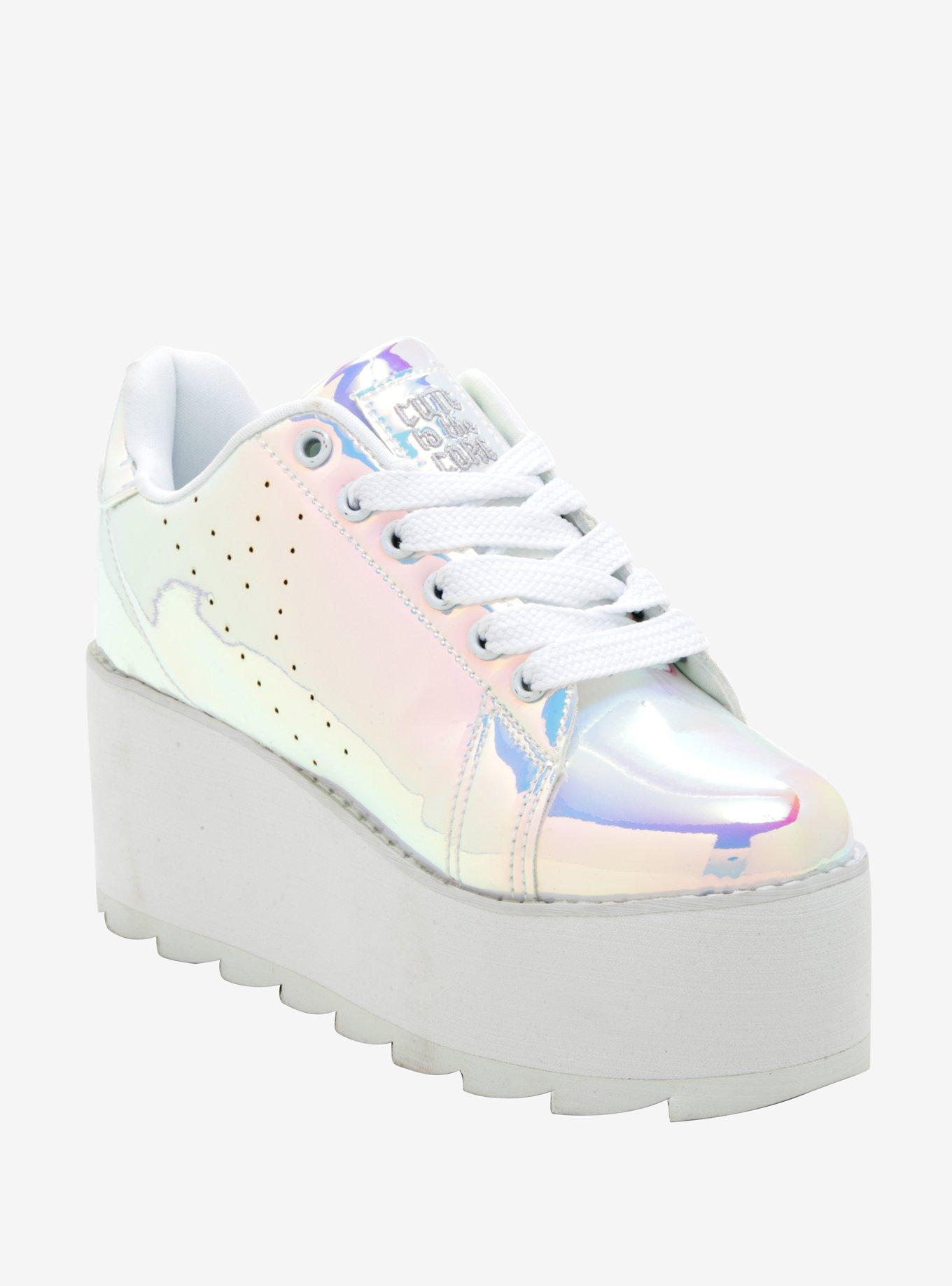 lala platform sneakers