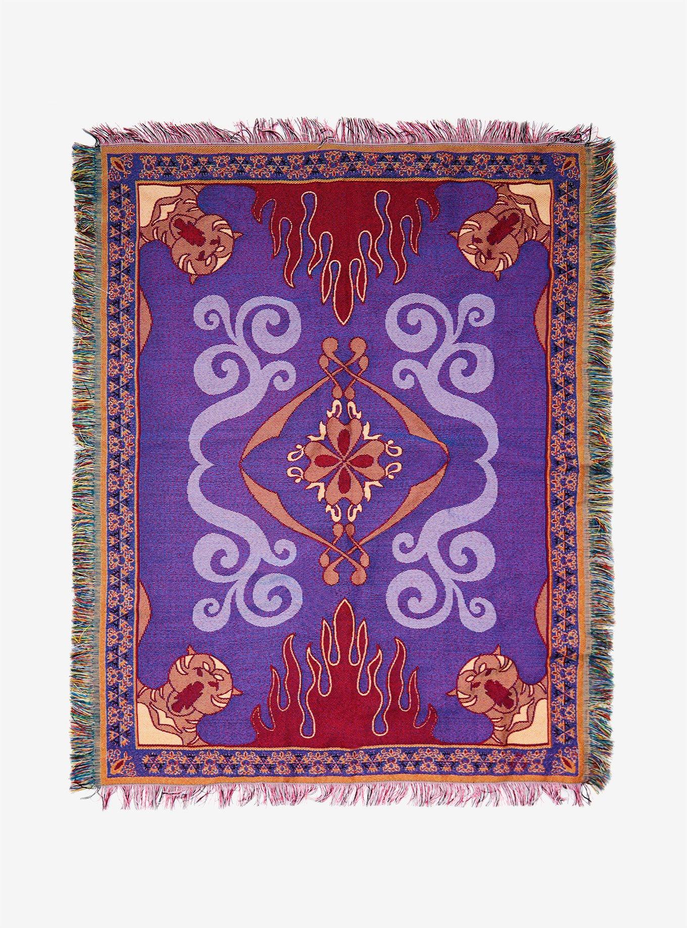 Disney Aladdin Magic Carpet Woven Tapestry Throw Blanket, , hi-res