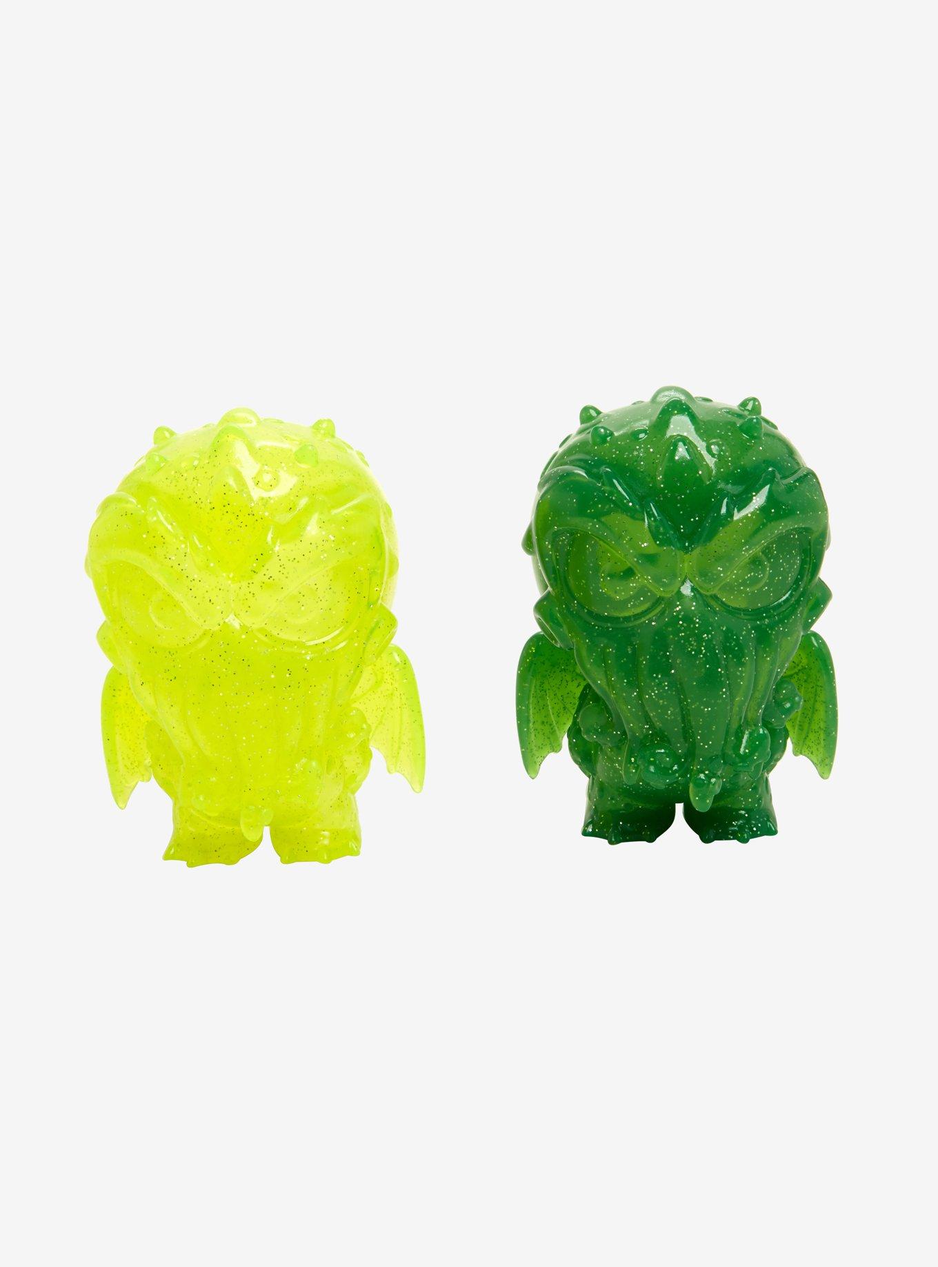 Funko Cthulhu Yellow & Green Glitter Hikari XS Limited Edition Vinyl Figure Set, , hi-res