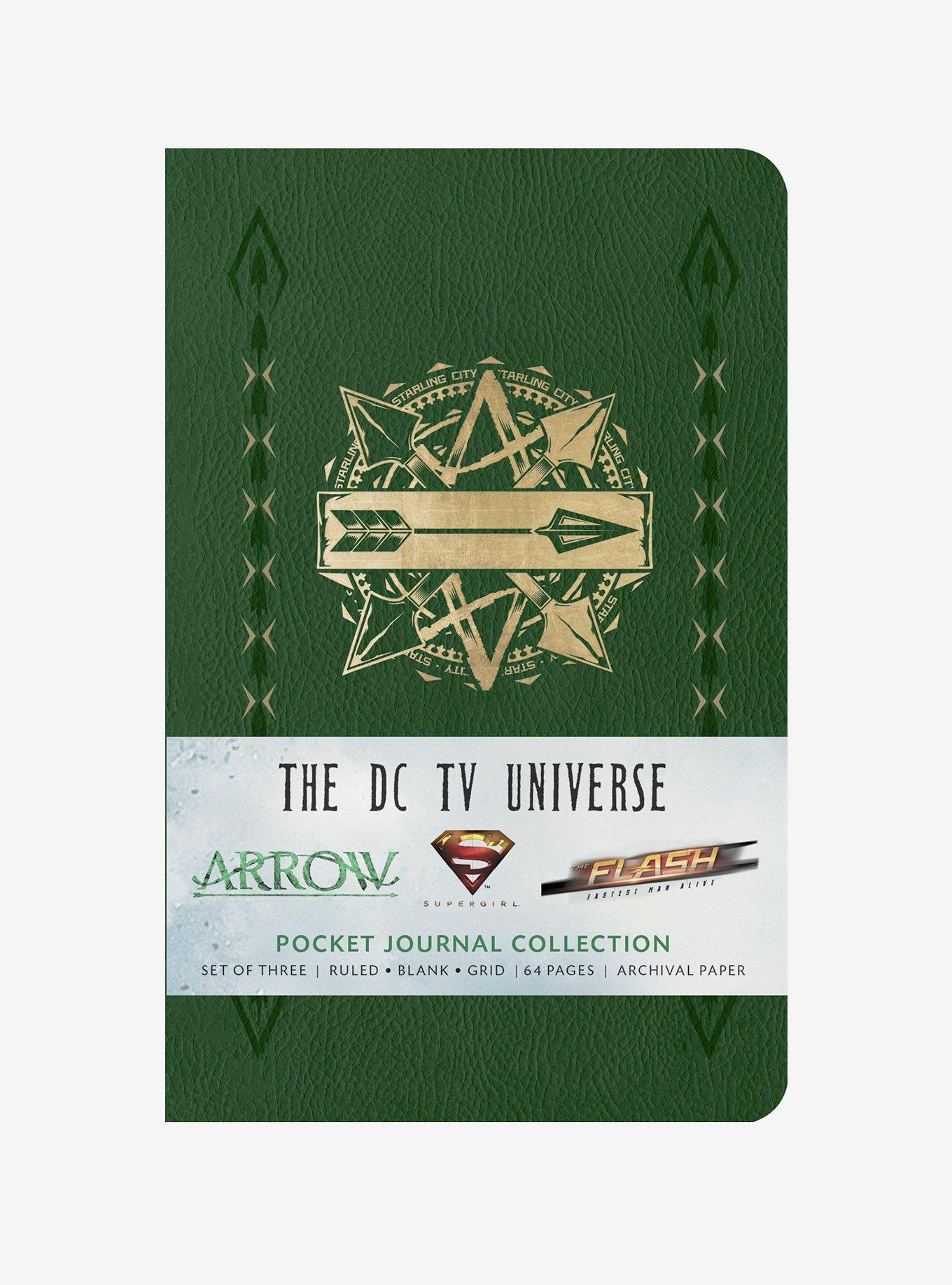 DC Comics The Flash Supergirl & Arrow Journal Set, , hi-res