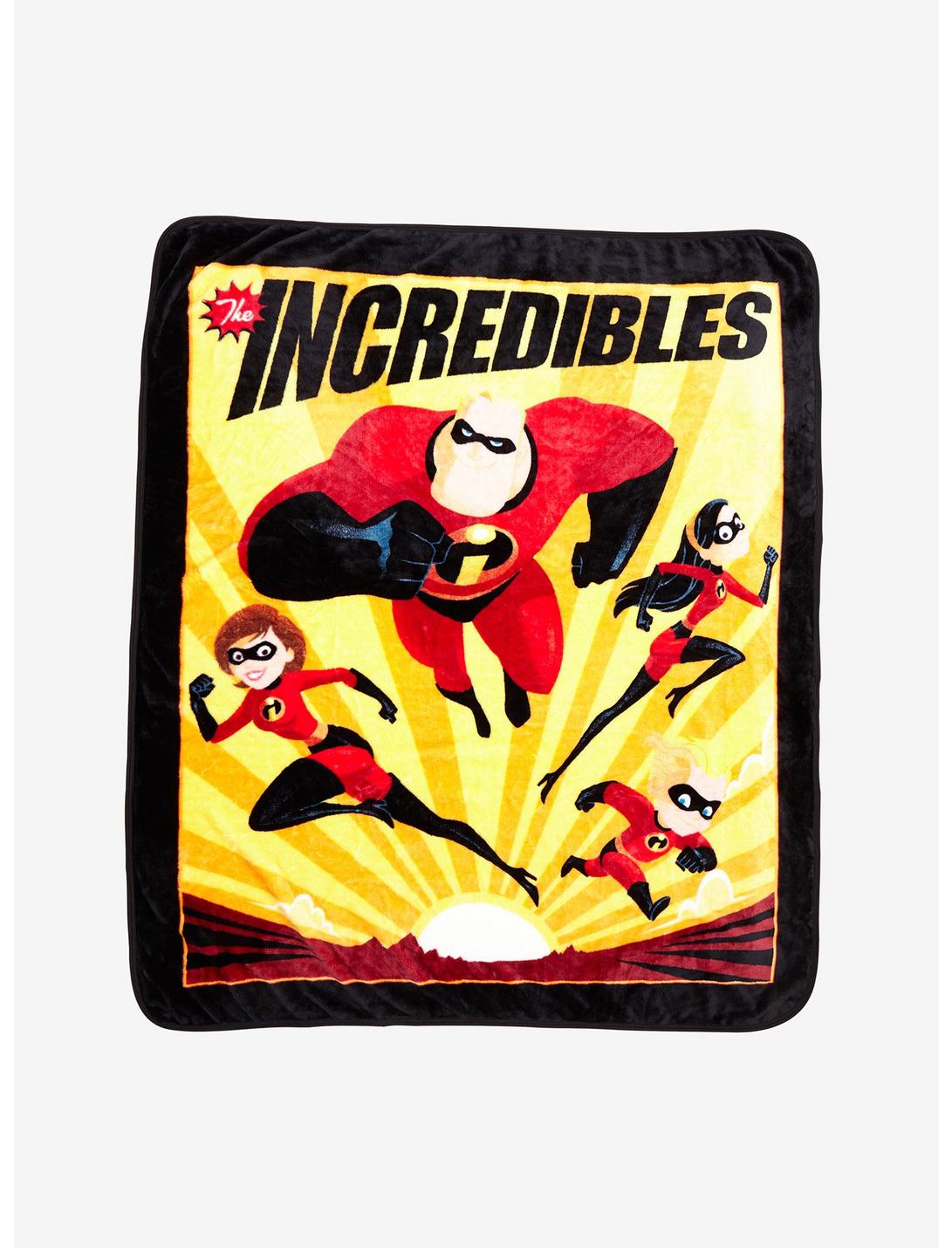 Disney Pixar The Incredibles Family Throw Blanket, , hi-res