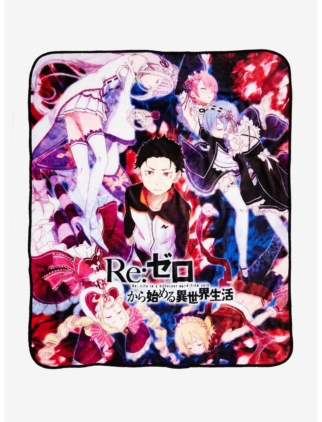 Re:Zero - Starting Life In Another World Throw Blanket, , hi-res